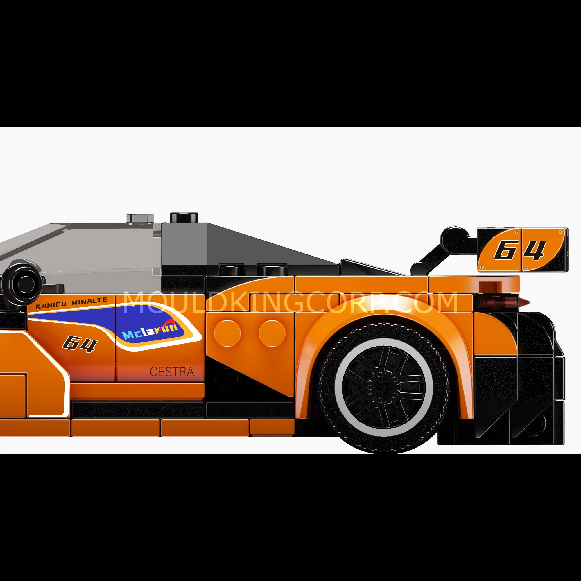 Mould King 27064 720S GT3 Sports Car Building Set | 382 Pcs - Image 3