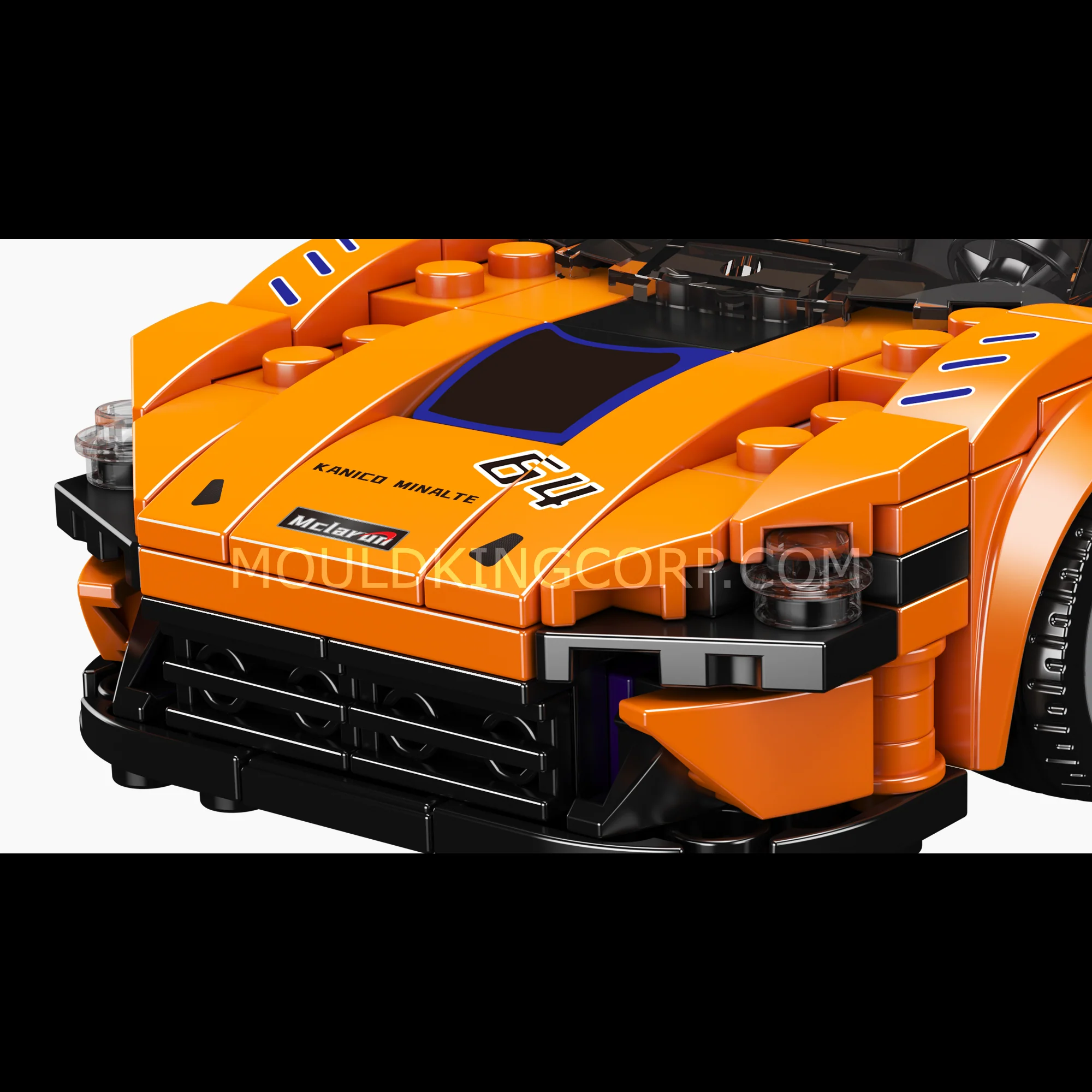Mould King 27064 720S GT3 Sports Car Building Set | 382 Pcs - Image 4