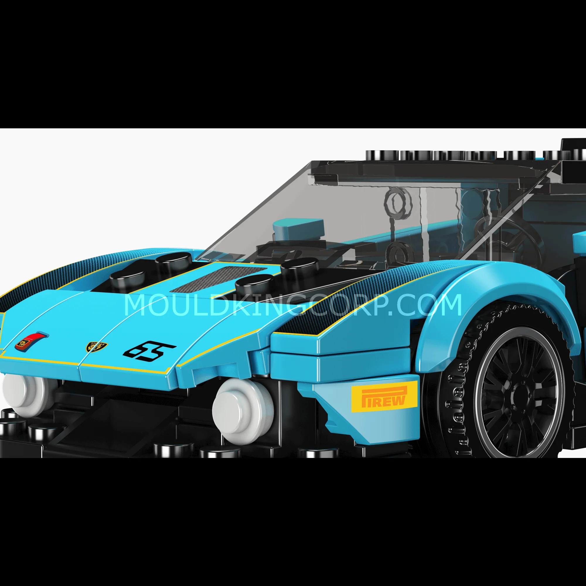 Mould King 27065 Essenza SCV12 Super Car Model Building Set | 383 Pcs - Image 2