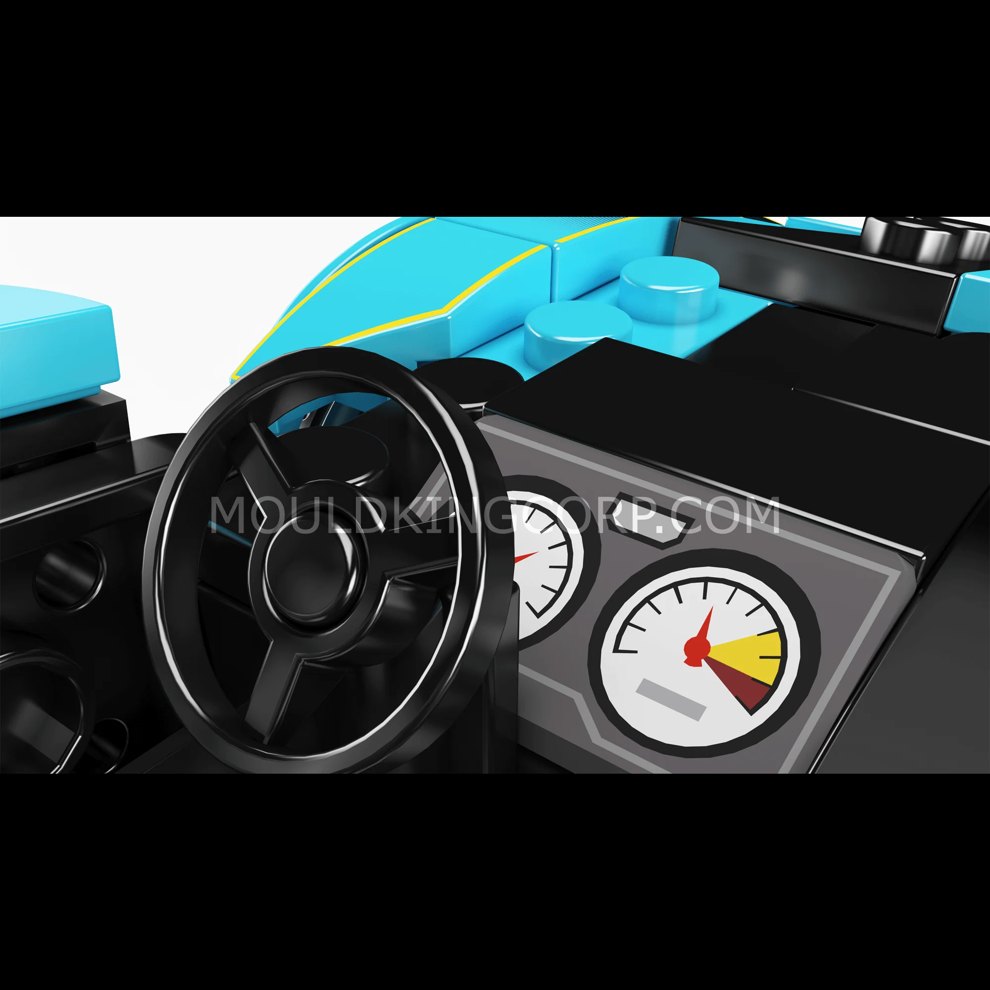Mould King 27065 Essenza SCV12 Super Car Model Building Set | 383 Pcs - Image 3