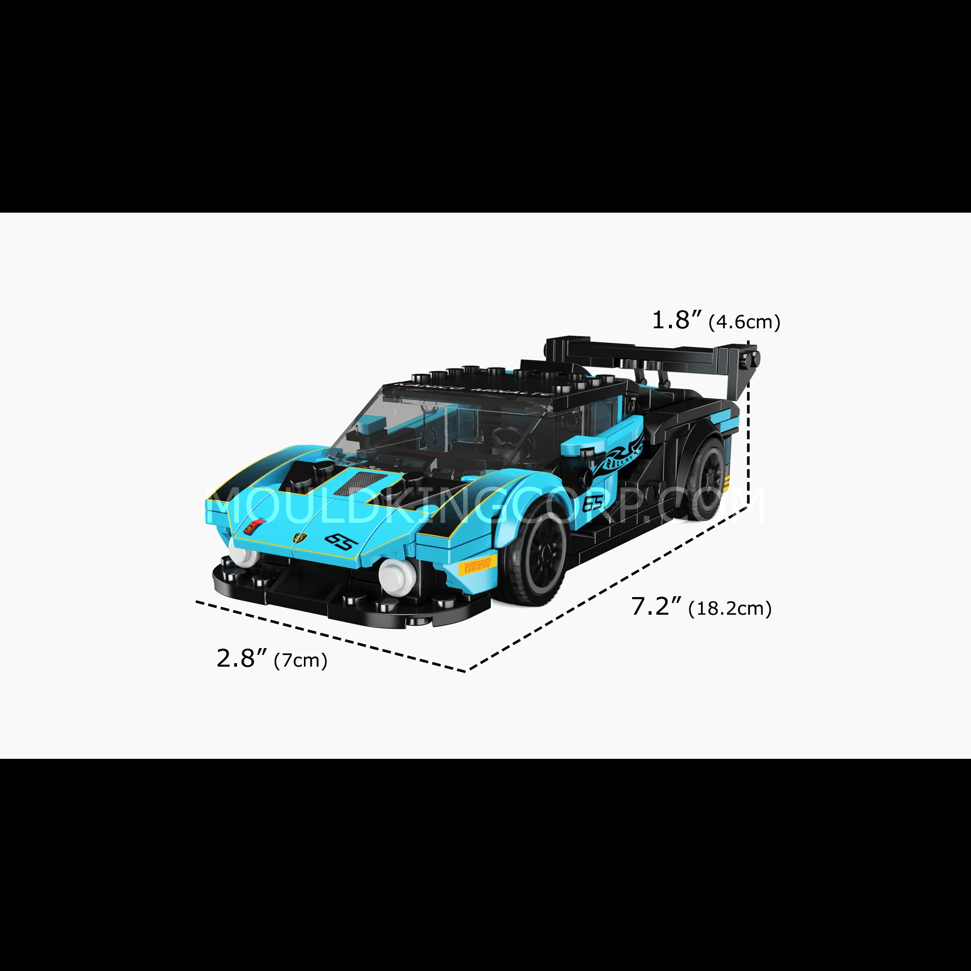 Mould King 27065 Essenza SCV12 Super Car Model Building Set | 383 Pcs - Image 6