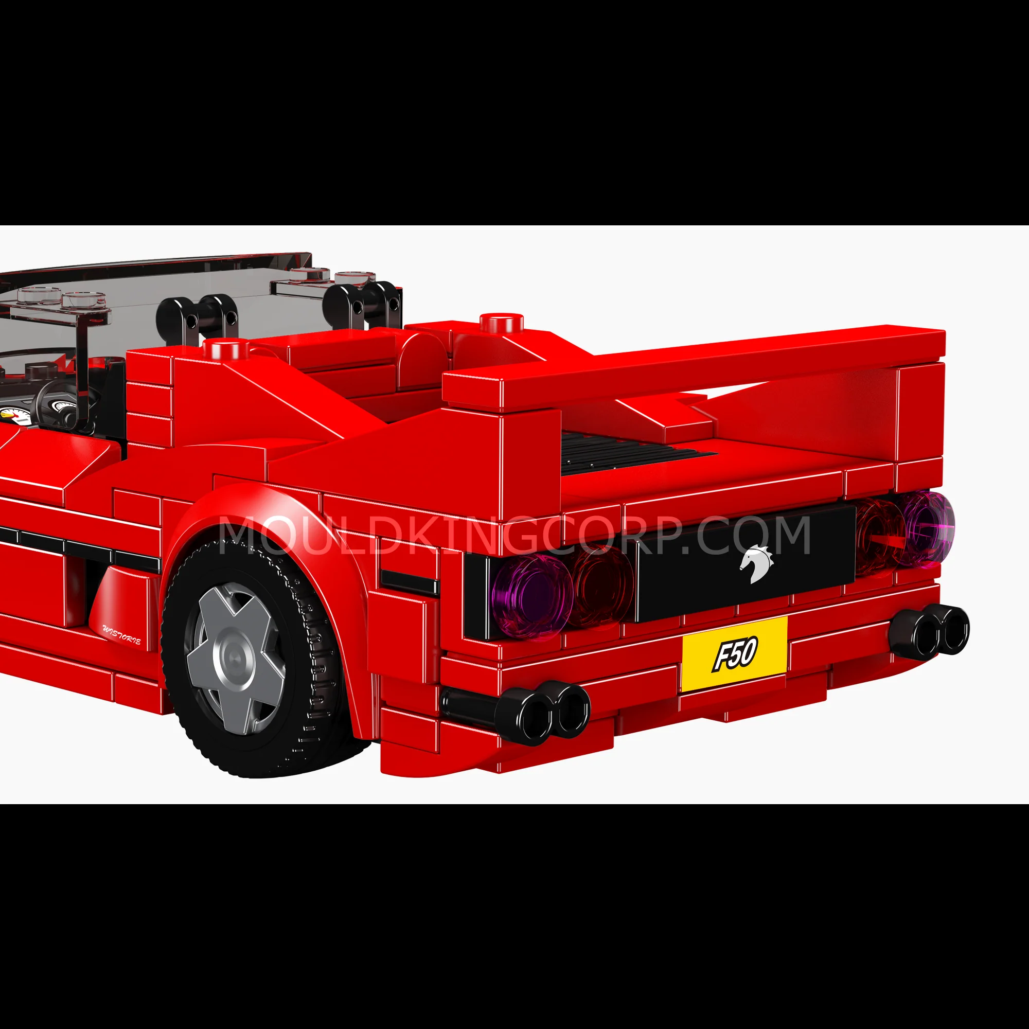 Mould King 27066 F50 Car Model Building Set | 352 Pcs - Image 5