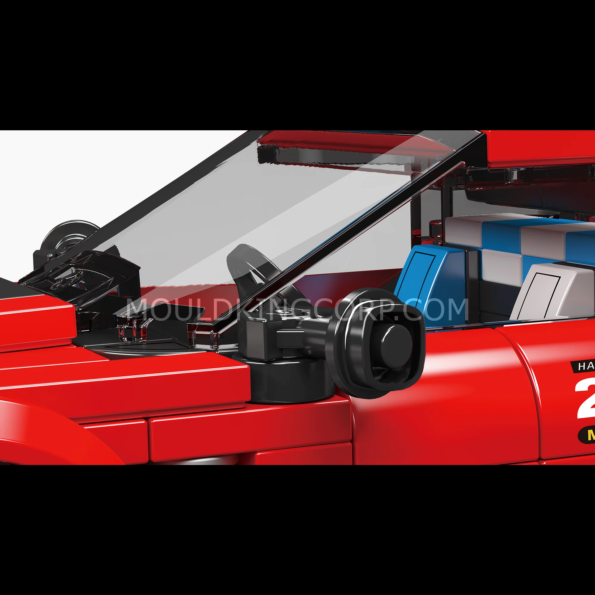 Mould King 27072 M8 Race Car Model Building Set | 481 Pcs - Image 3