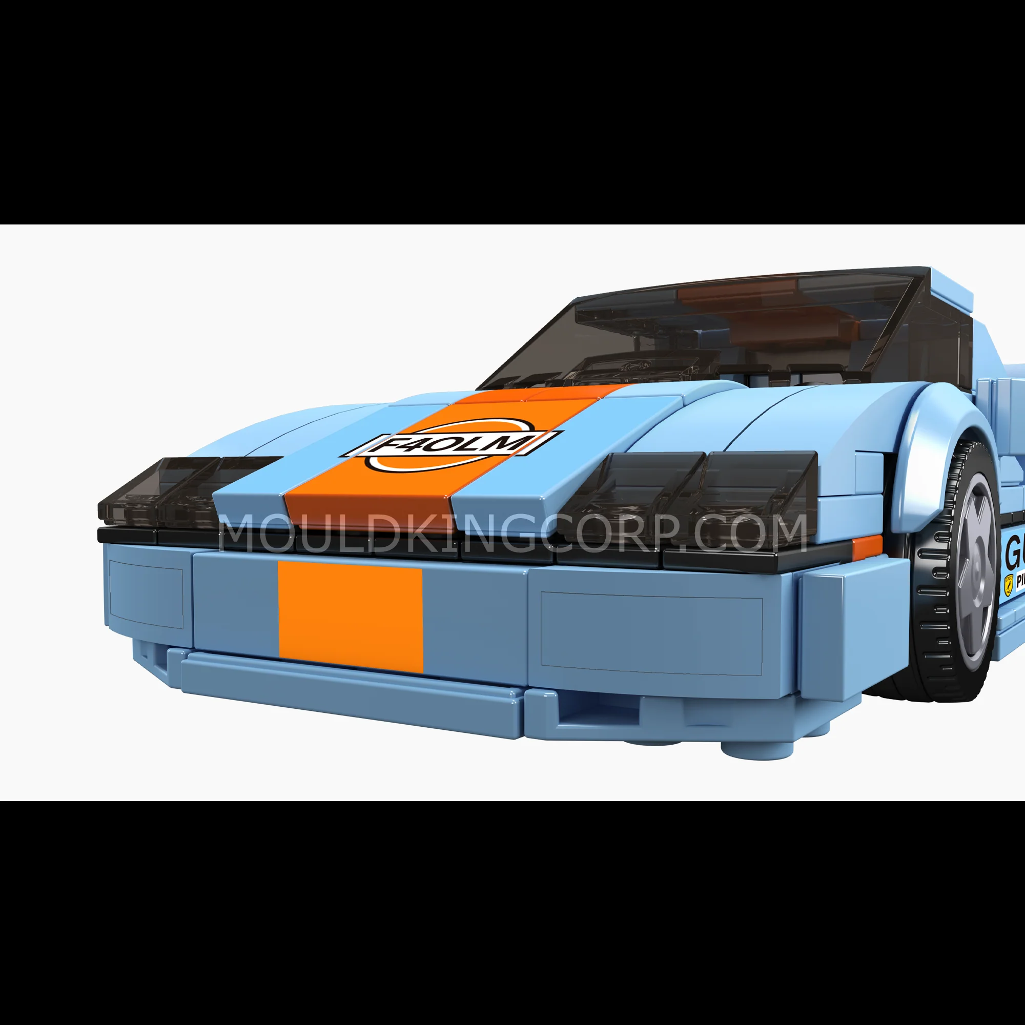 Mould King 27077 F40 LM Model Car Building Set | 435 Pieces - Image 3