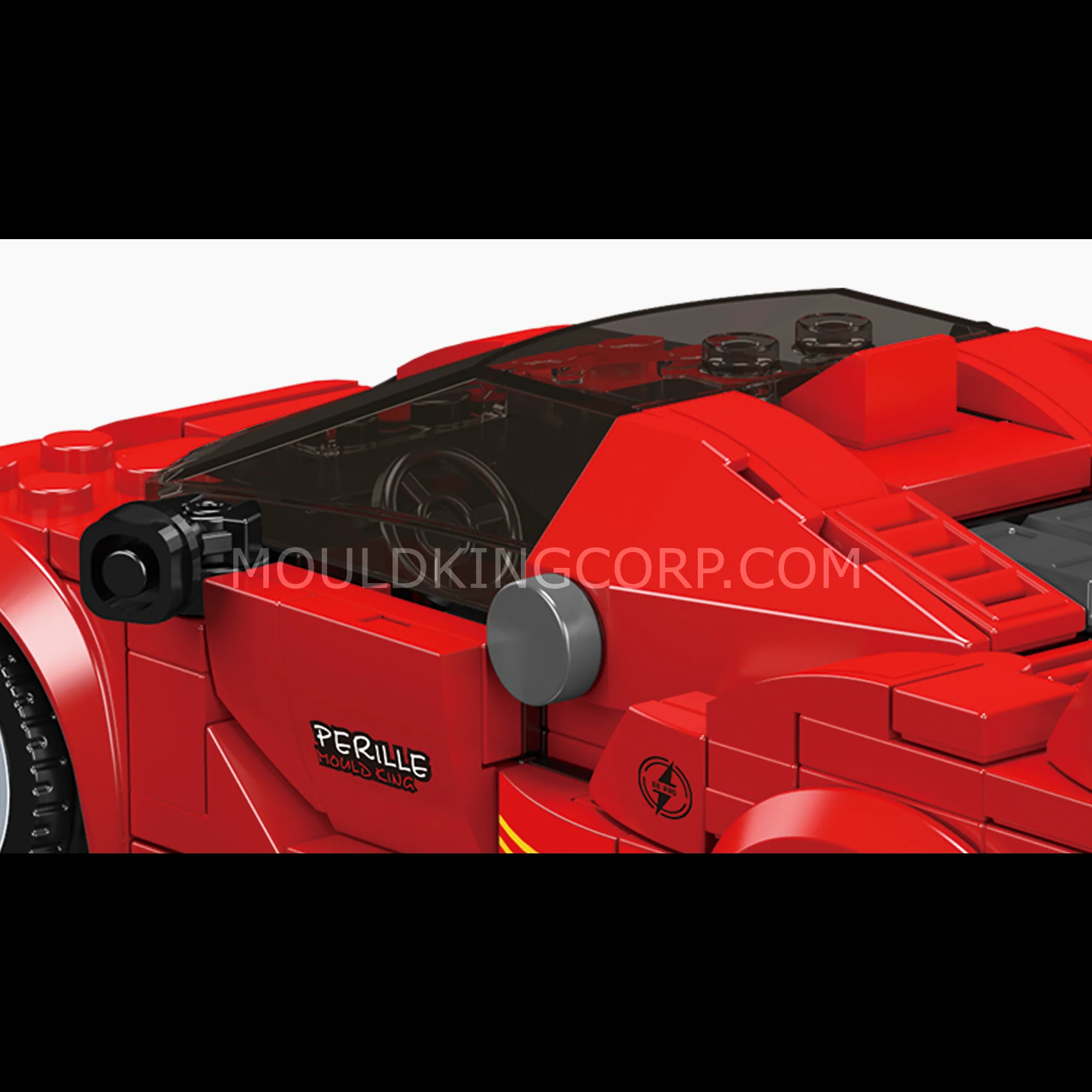 Mould King 27078 F4T LM Concept Car Model Building Set | 424 Pieces - Image 2
