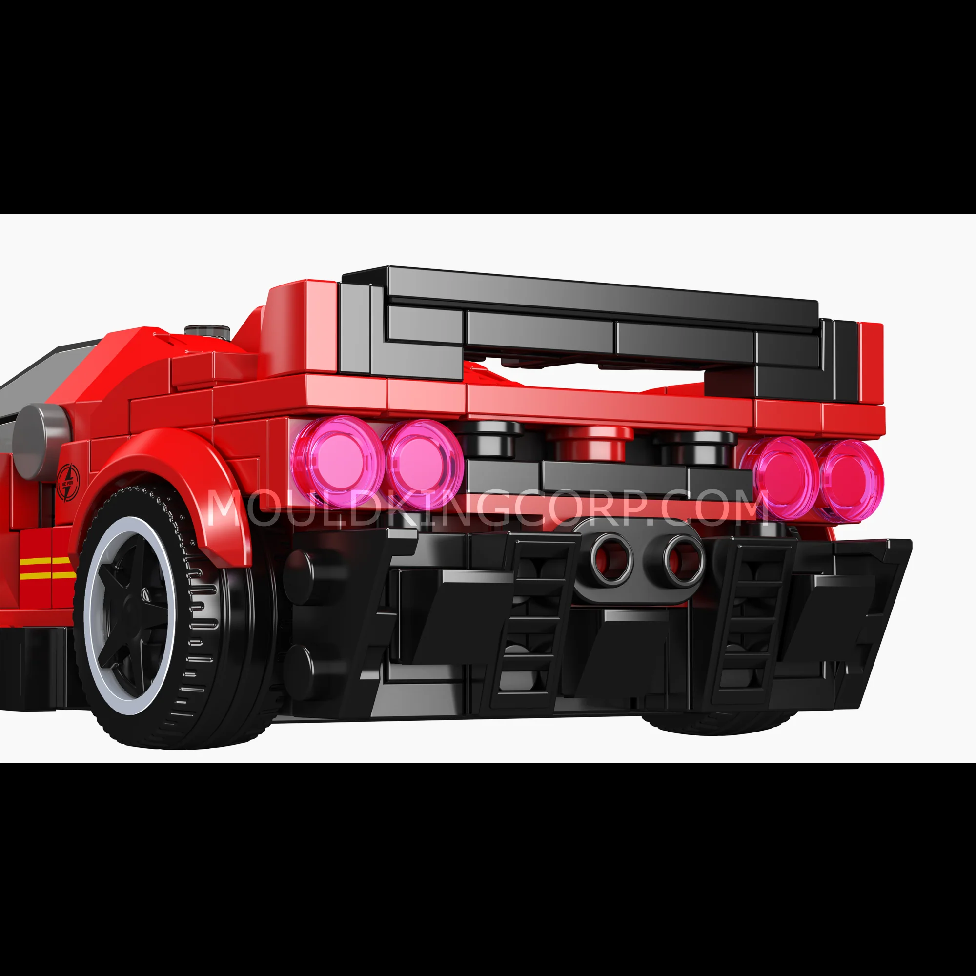 Mould King 27078 F4T LM Concept Car Model Building Set | 424 Pieces - Image 5