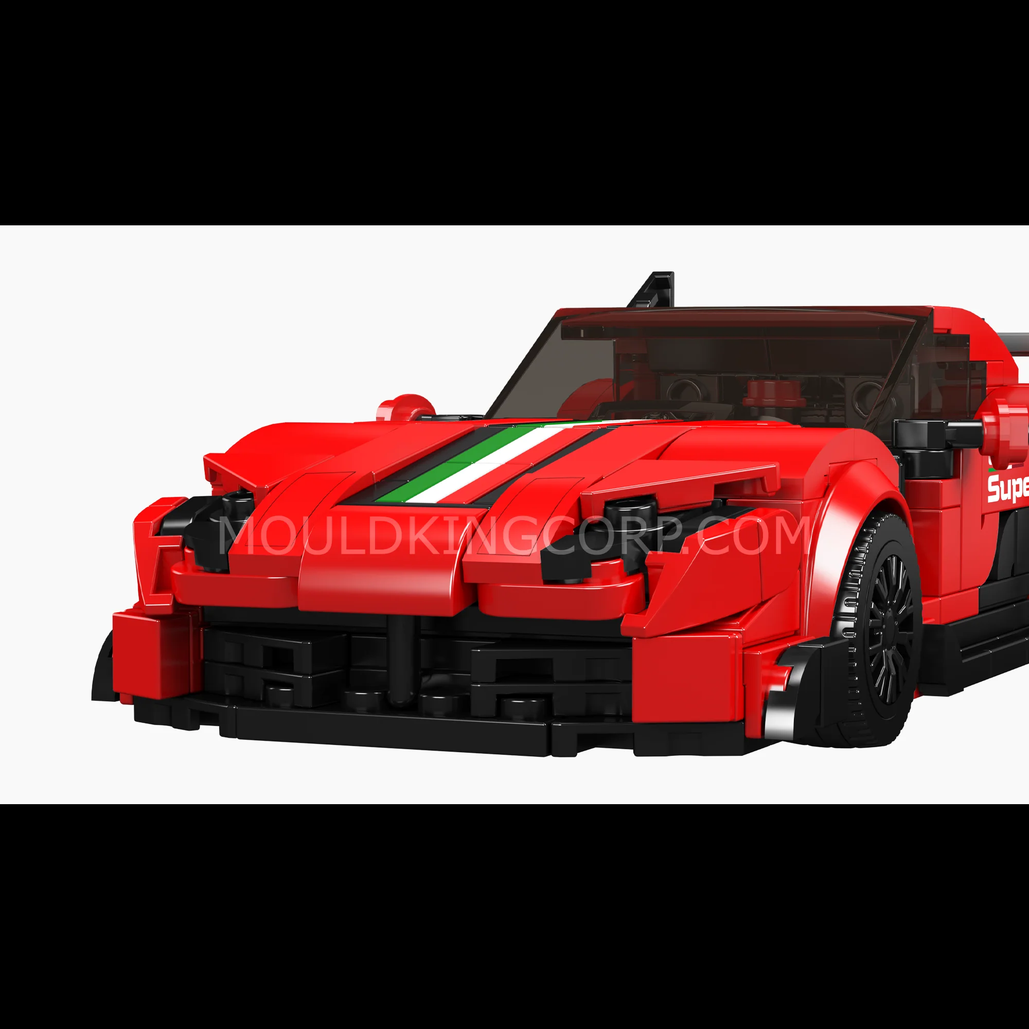 Mould King 27079 F8 1Z Supercar Model Building Set | 449 Pieces - Image 3