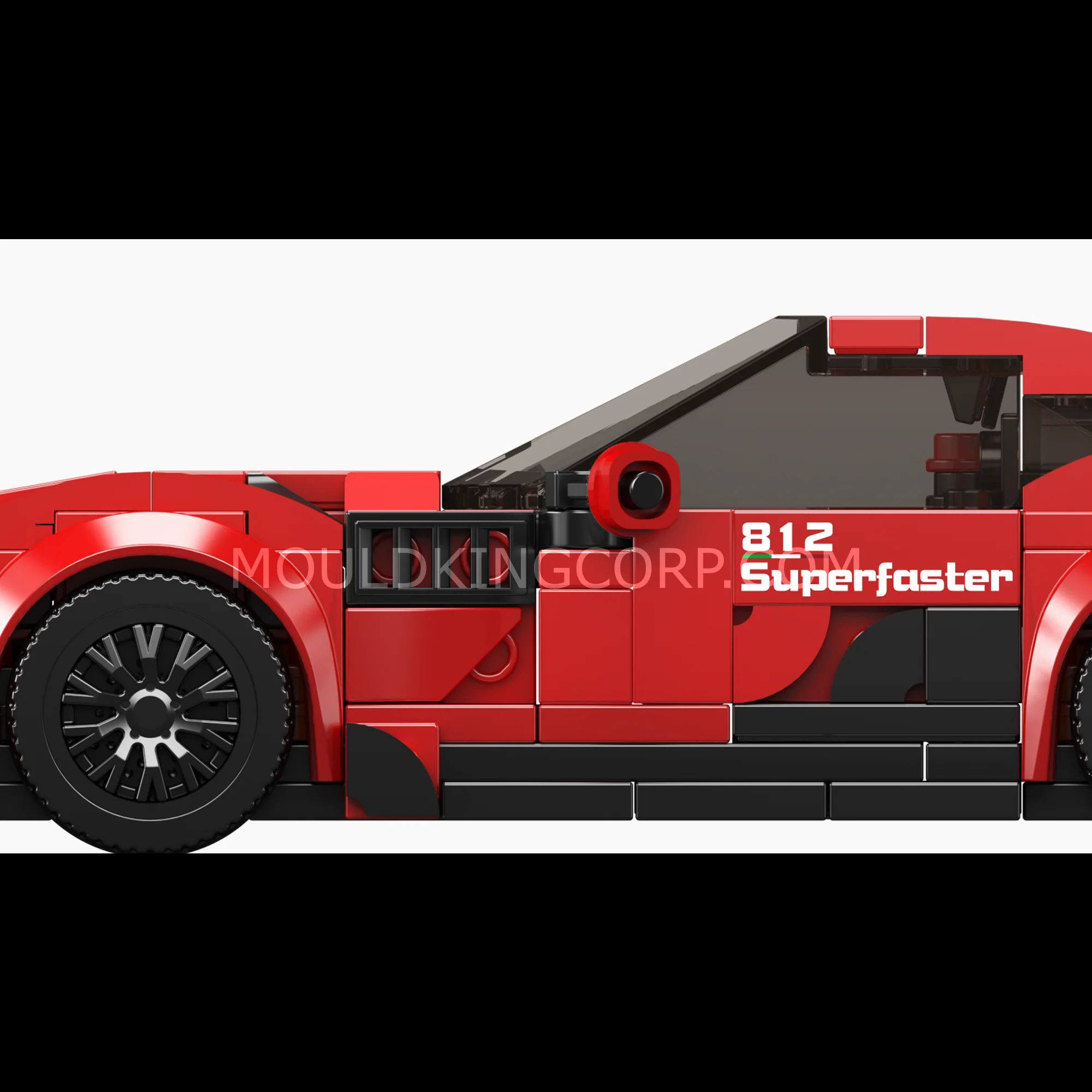 Mould King 27079 F8 1Z Supercar Model Building Set | 449 Pieces - Image 4