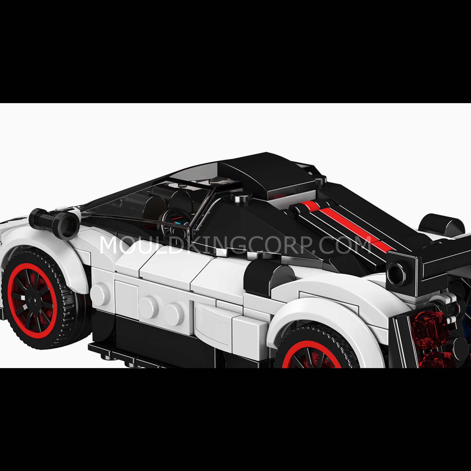 Mould King 27093 Zonda Cinque Supercar Building Set | 383 Pcs - Image 2