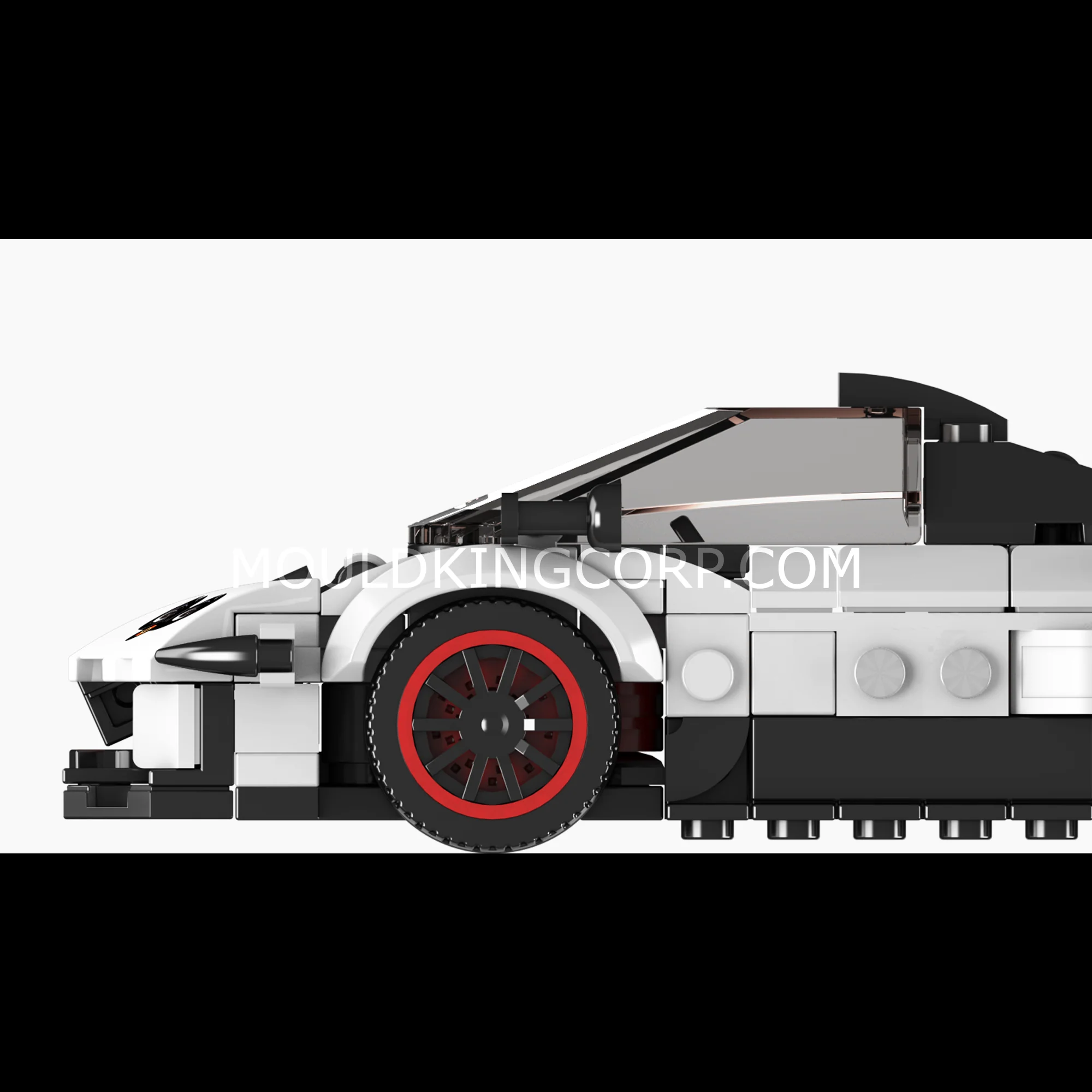 Mould King 27093 Zonda Cinque Supercar Building Set | 383 Pcs - Image 3