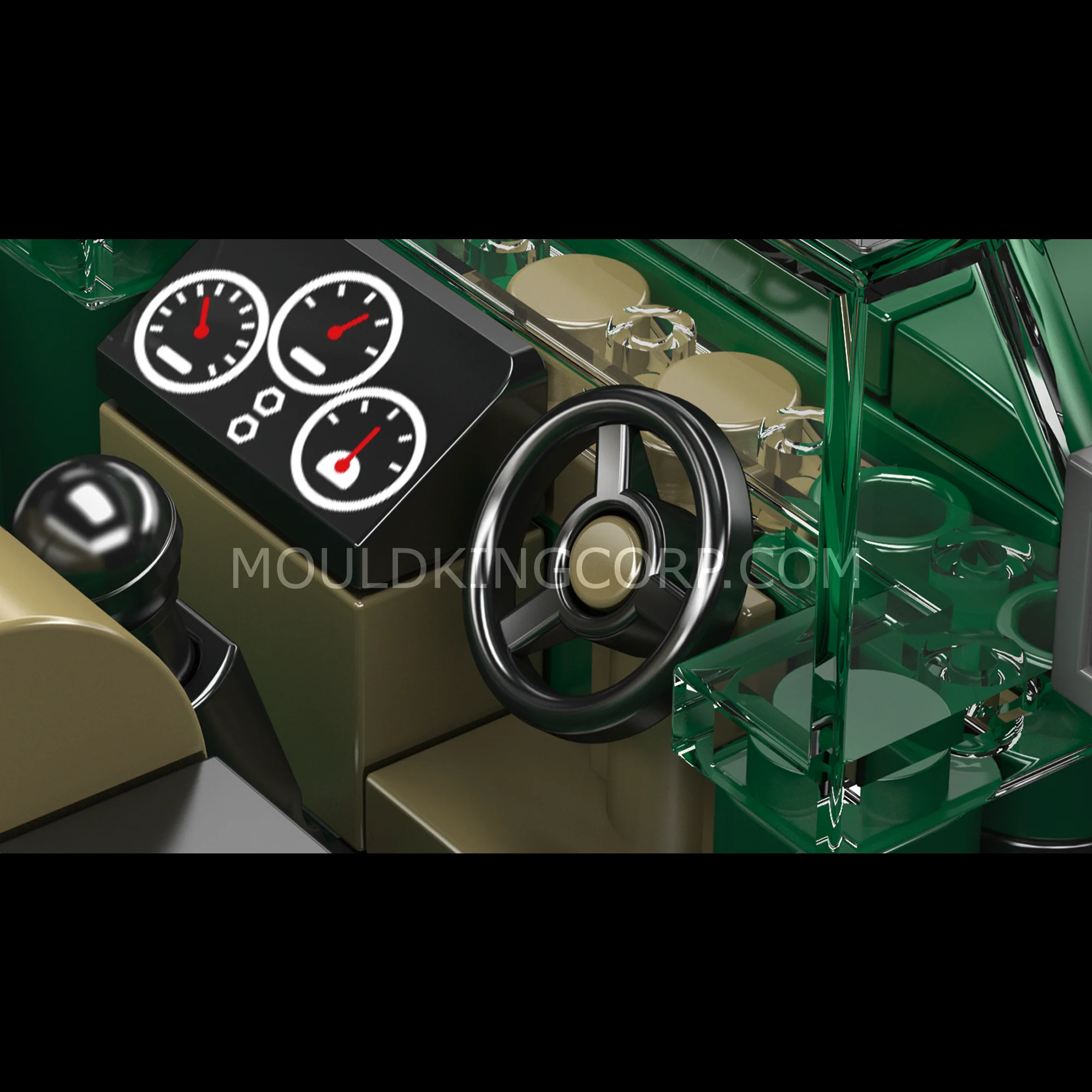 MOULD KING 27105 British 4½ Litre Super Luxury Car Building Set | 320 Pcs - Image 2