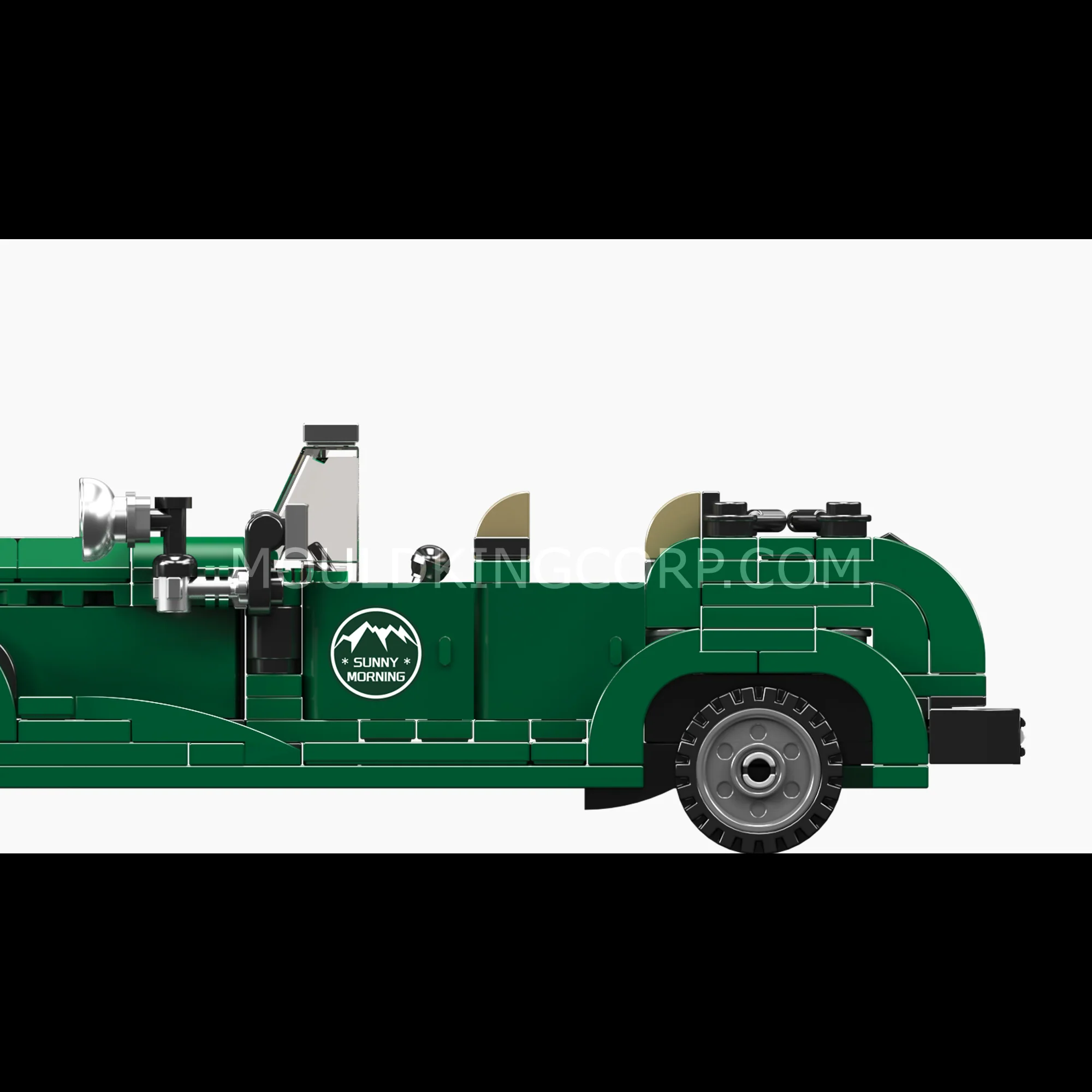 MOULD KING 27105 British 4½ Litre Super Luxury Car Building Set | 320 Pcs - Image 4