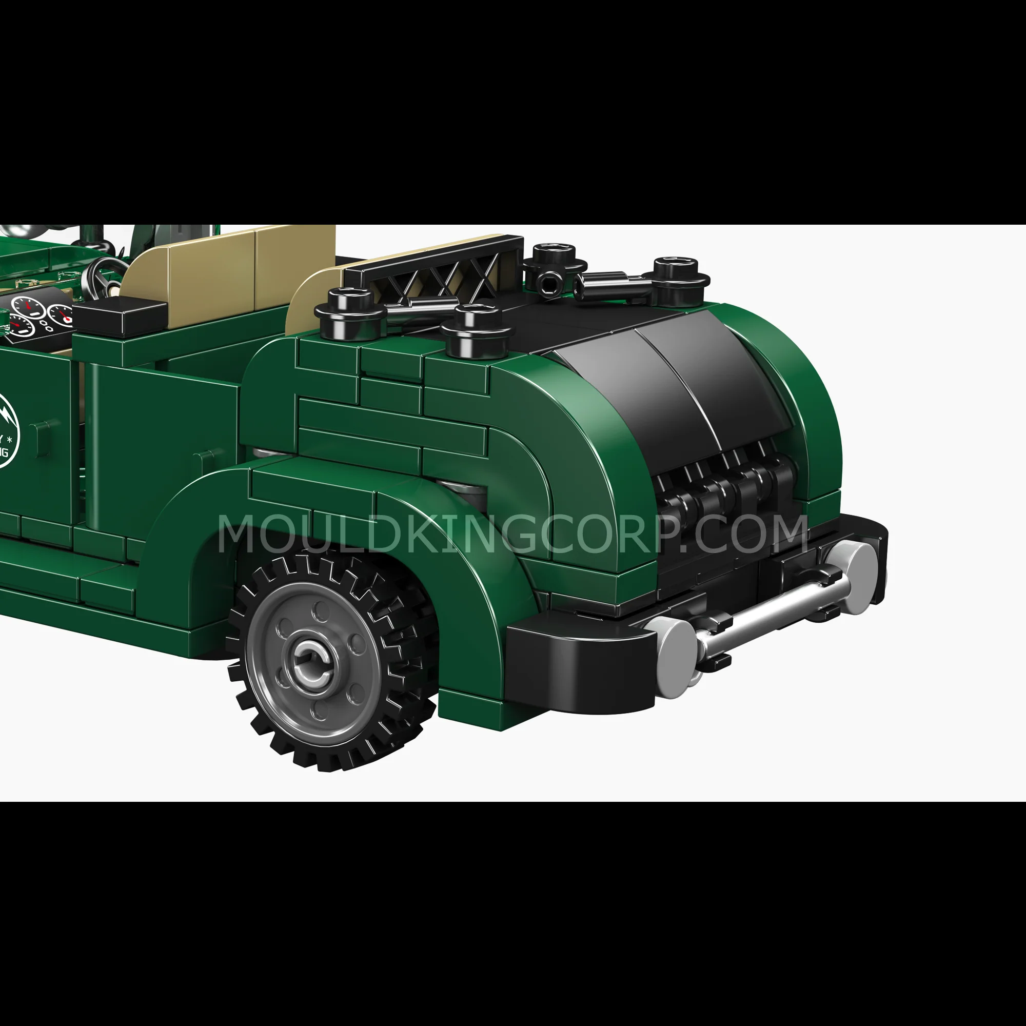 MOULD KING 27105 British 4½ Litre Super Luxury Car Building Set | 320 Pcs - Image 5