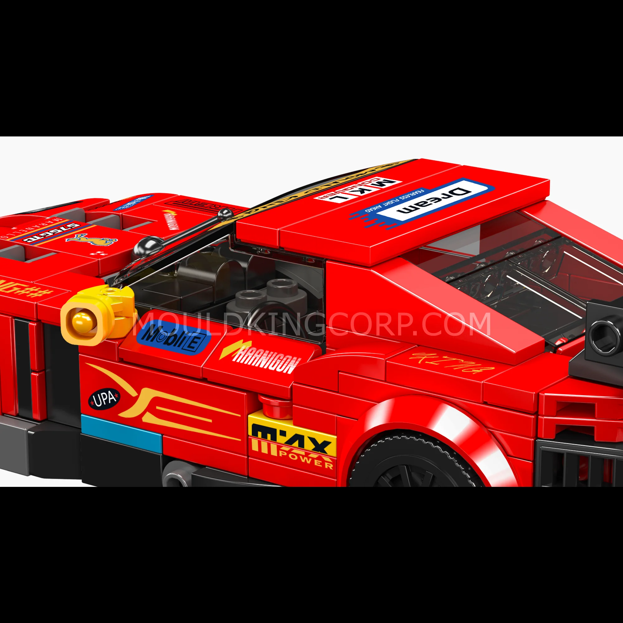 Mould King 27107 575 GTC Race Car Building Set | 470 Pcs - Image 2