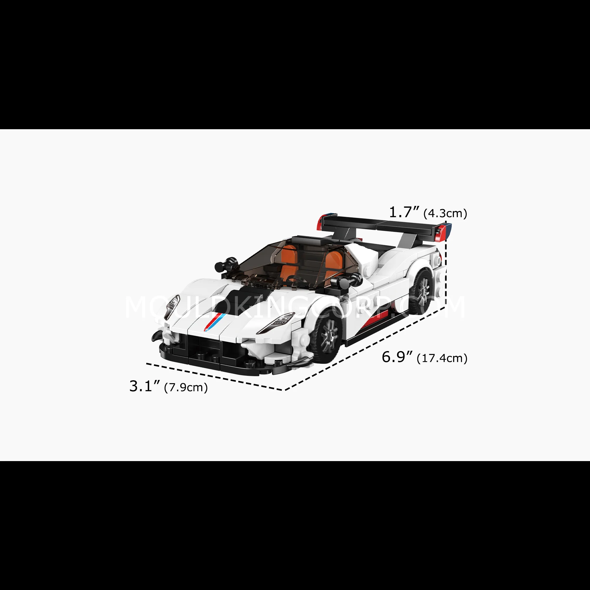 Mould King 27109 Venom F5 Supercar Building Set | 426 Pcs - Image 6