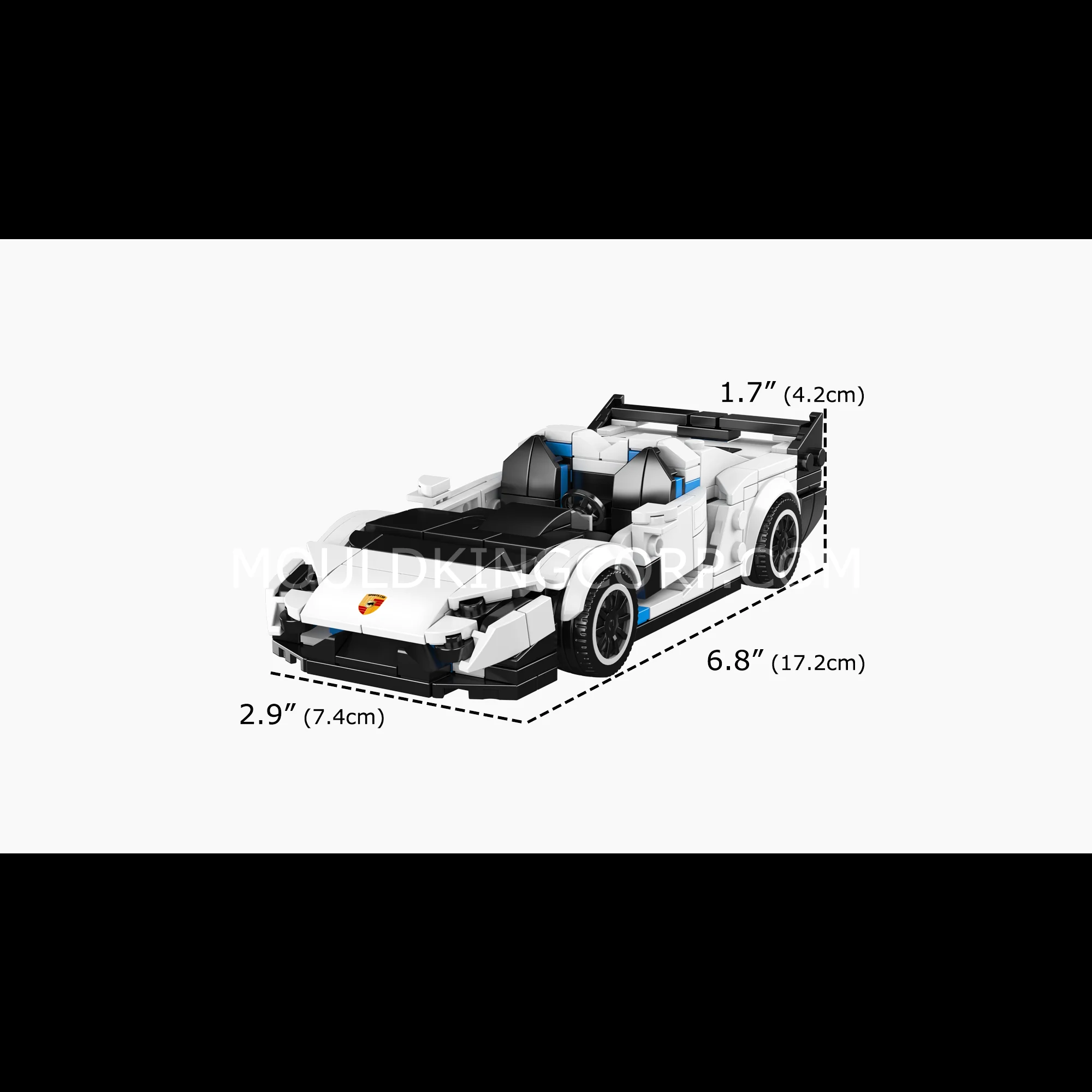 Mould King 27110 SC20 Speedster Building Set | 395 Pcs - Image 6