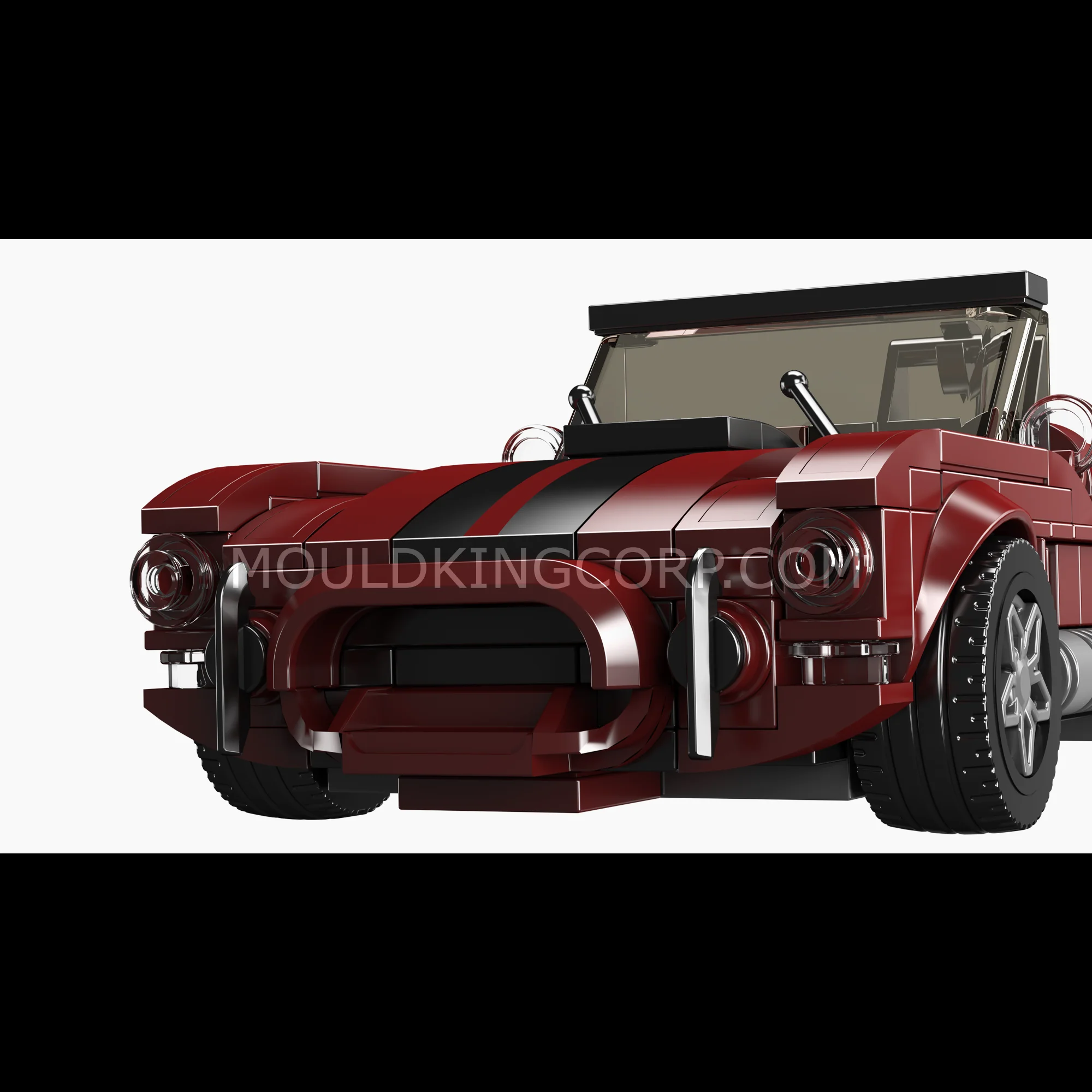 Mould King 27111 Shelby Cobra 427 Roadster Building Set | 395 Pcs - Image 3