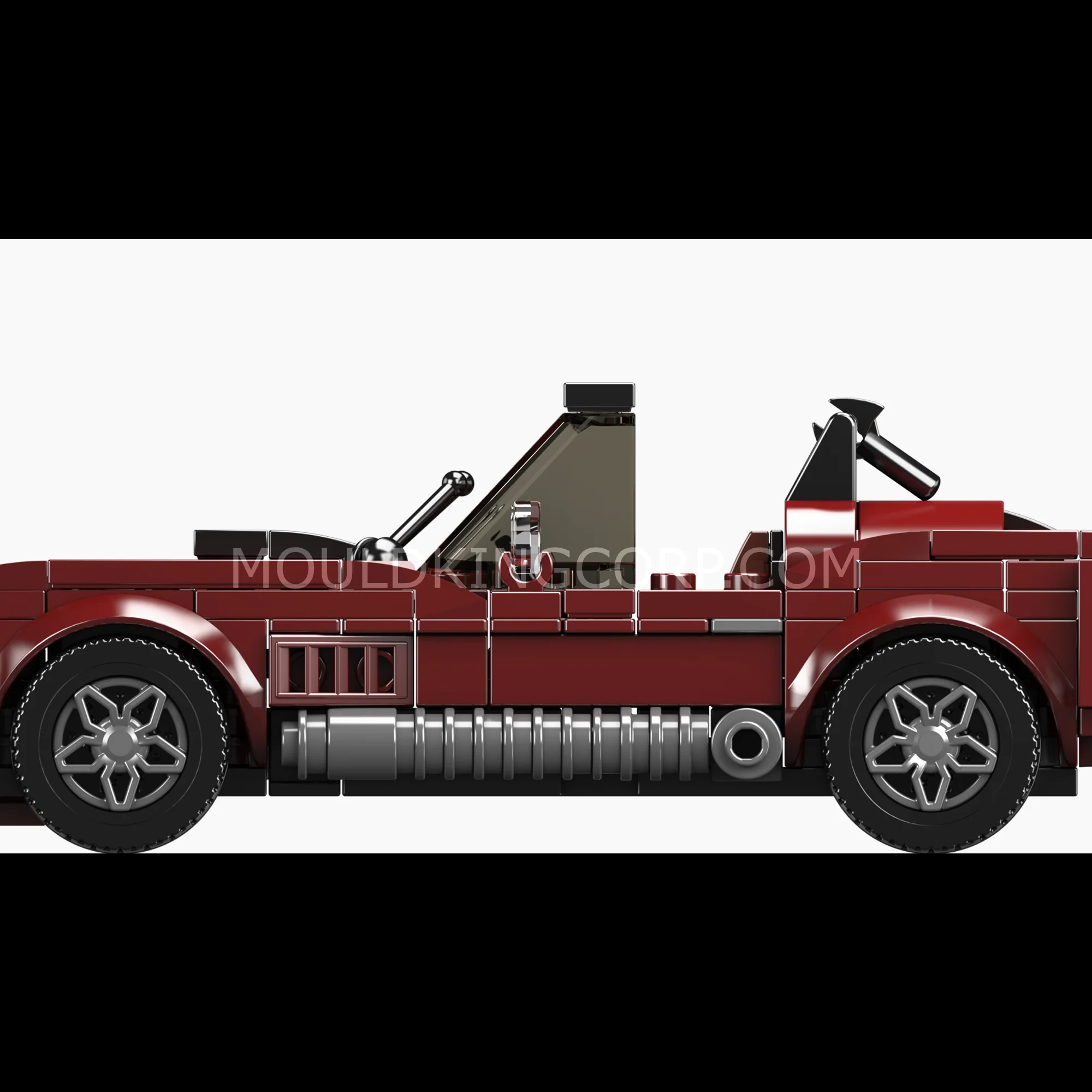 Mould King 27111 Shelby Cobra 427 Roadster Building Set | 395 Pcs - Image 4