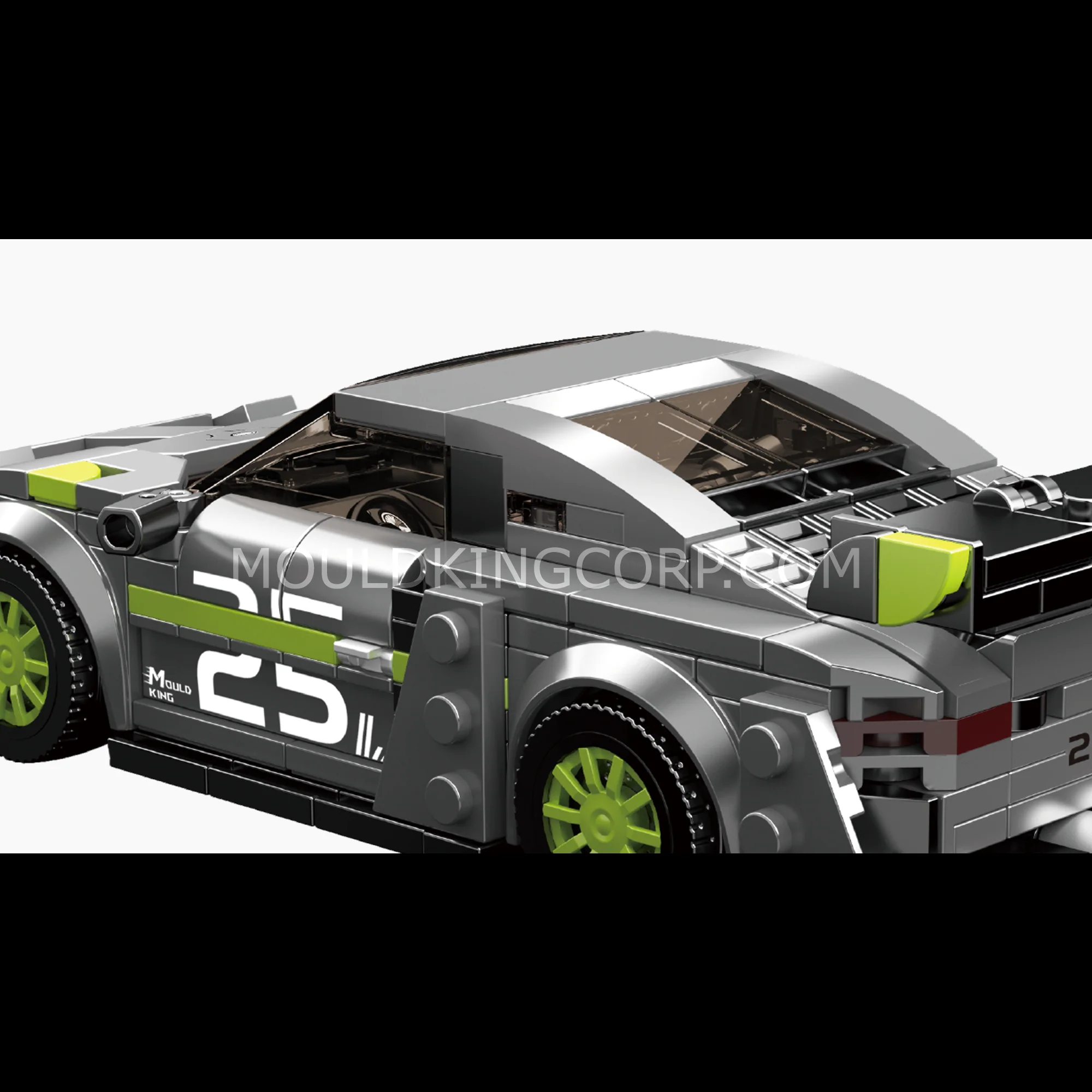 Mould King 27116 911 GTZ R5 Car Model Building Set | 435 Pcs - Image 2