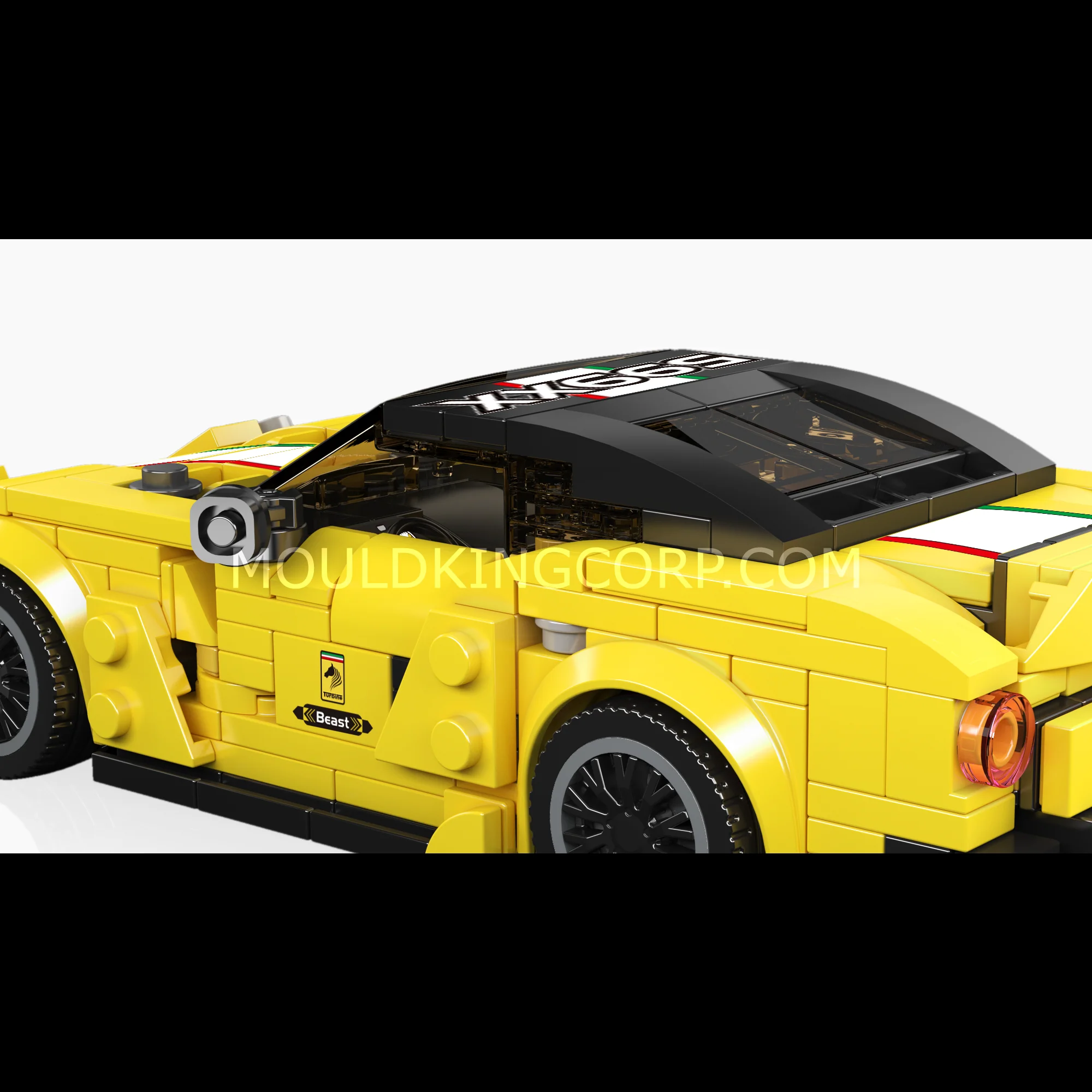 Mould King 27118 iconic 599XX Italian Racing Car Building Set | 438 Pcs - Image 2