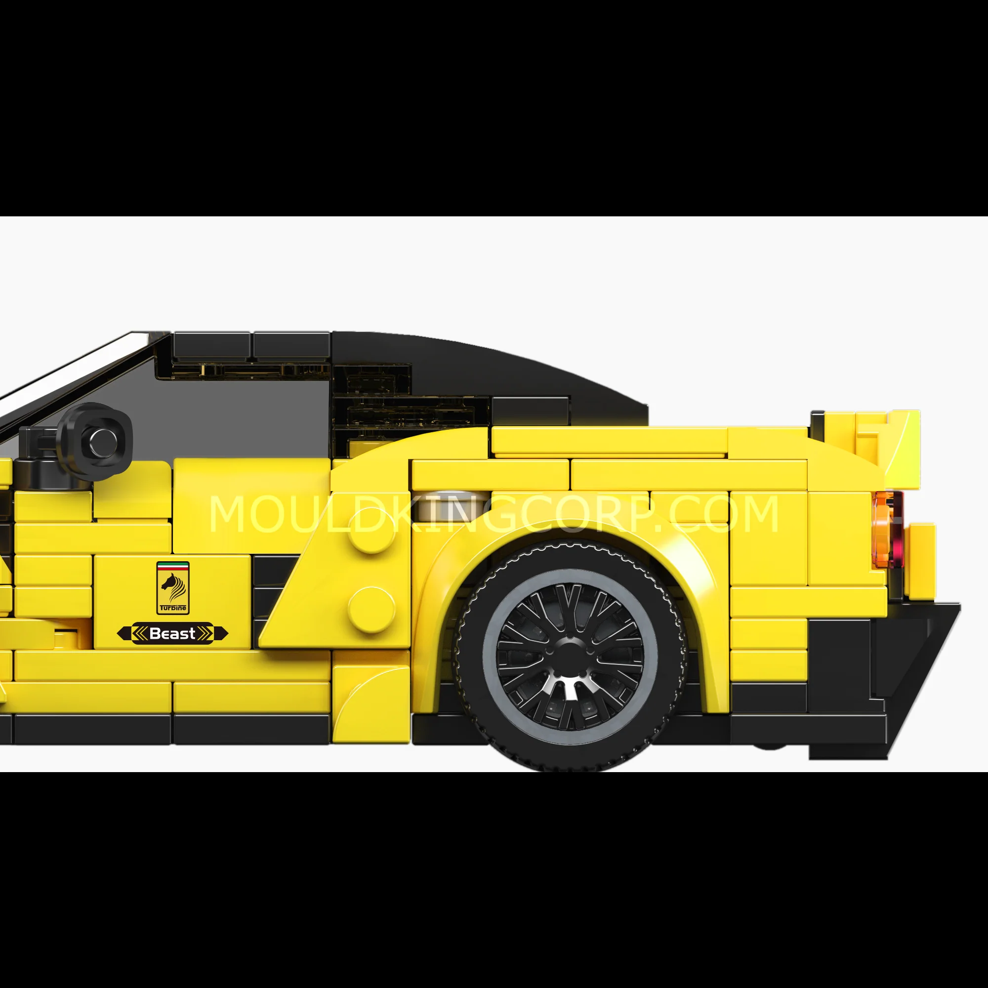 Mould King 27118 iconic 599XX Italian Racing Car Building Set | 438 Pcs - Image 4