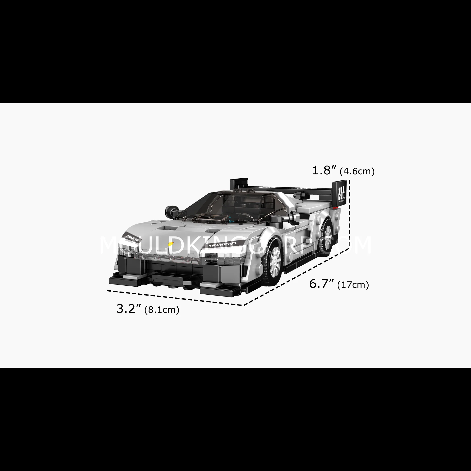 Mould King 27120 KC23 Supercar Building set | 404 Pcs - Image 6