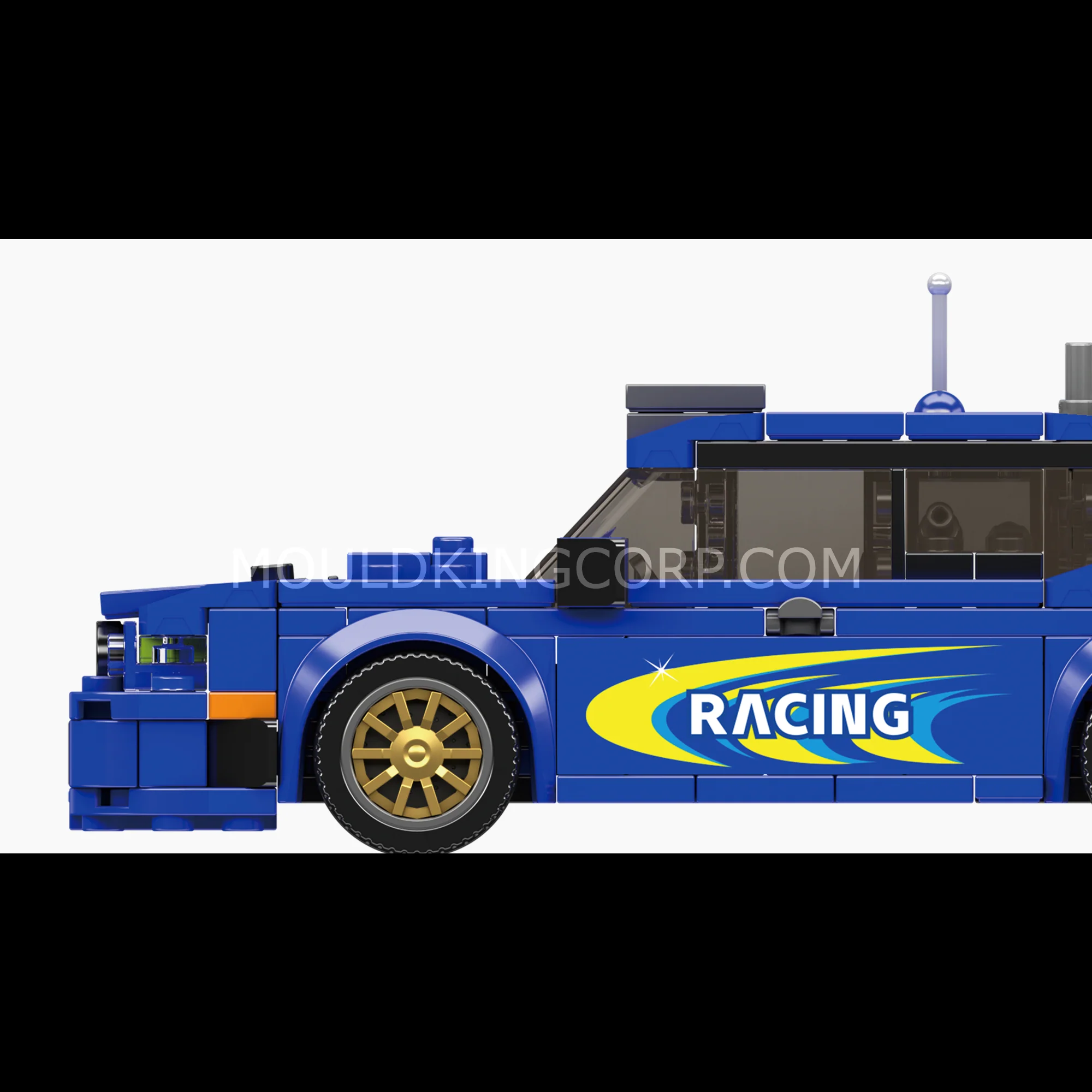 Mould King 27134 Impresa WRC 2004 Model Car Building Set | 445 Pcs - Image 4