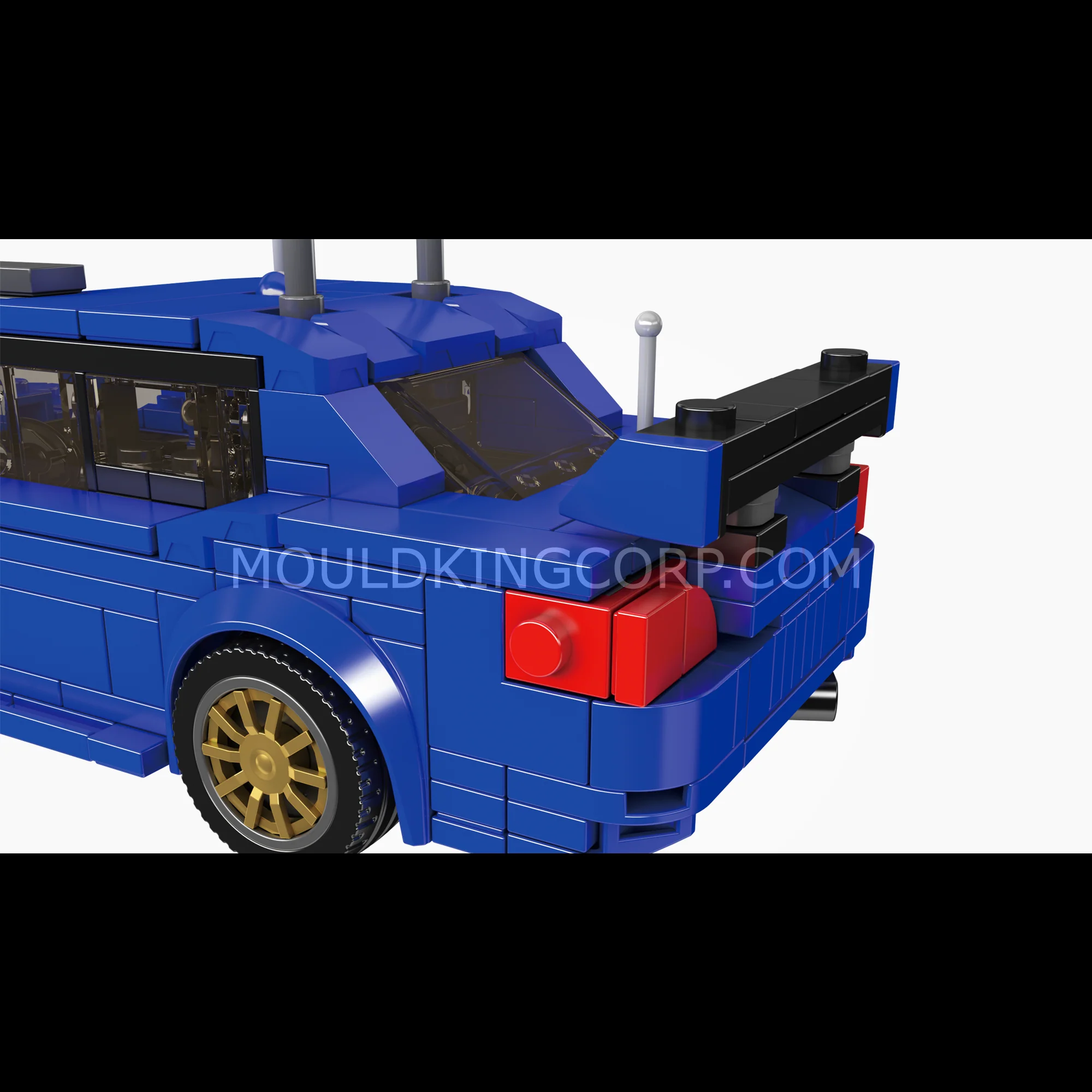 Mould King 27134 Impresa WRC 2004 Model Car Building Set | 445 Pcs - Image 5