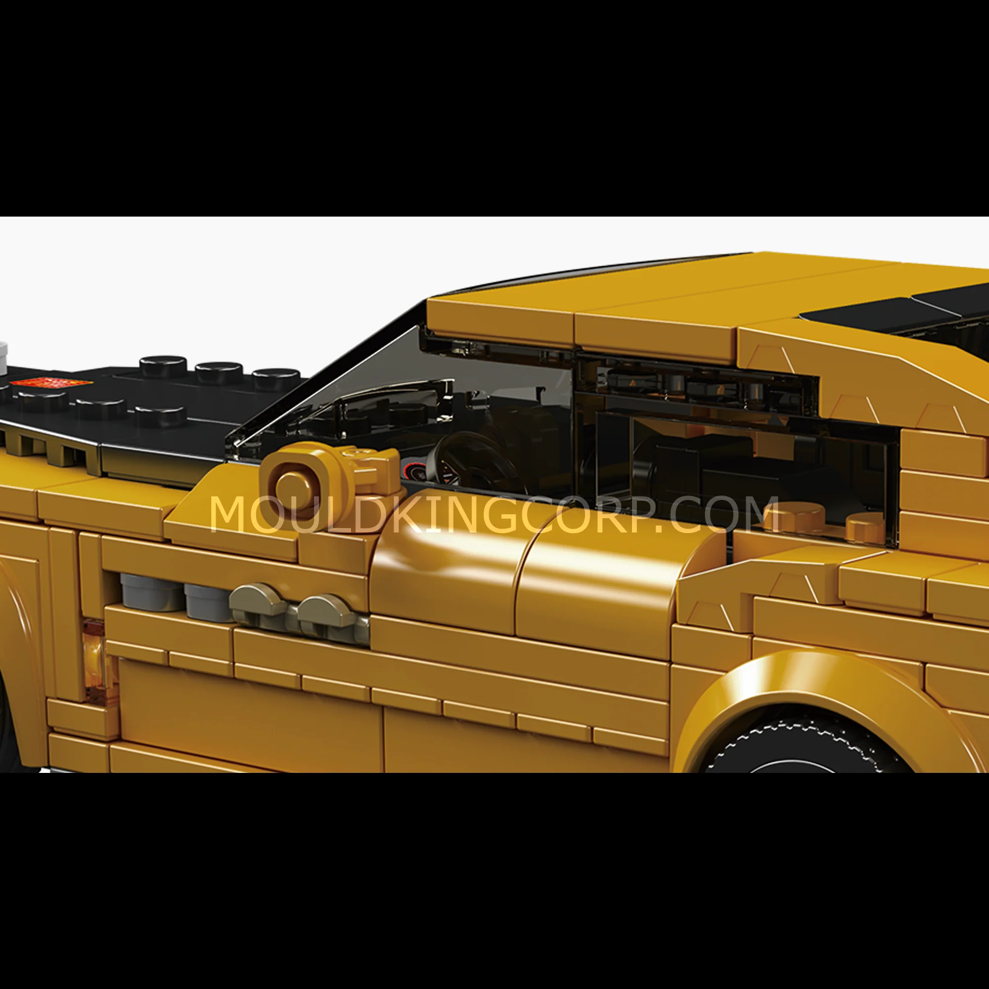 Mould King 27136 Spectre Electric Luxury Coupe Building Set | 398 Pcs - Image 2
