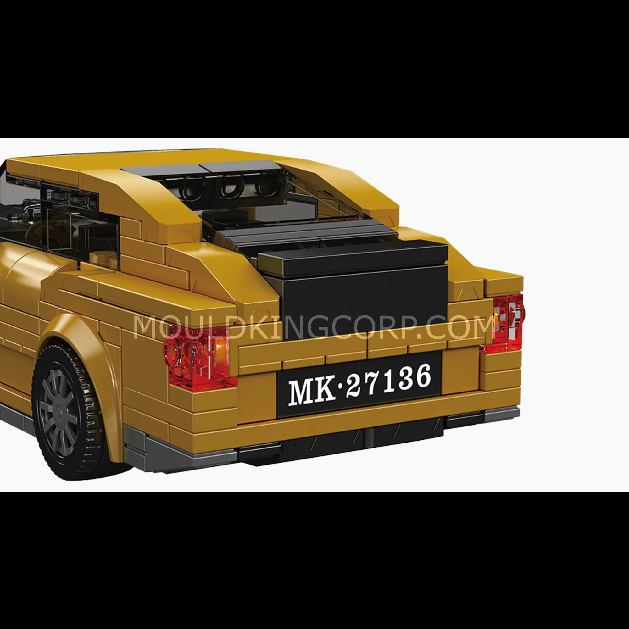 Mould King 27136 Spectre Electric Luxury Coupe Building Set | 398 Pcs - Image 5
