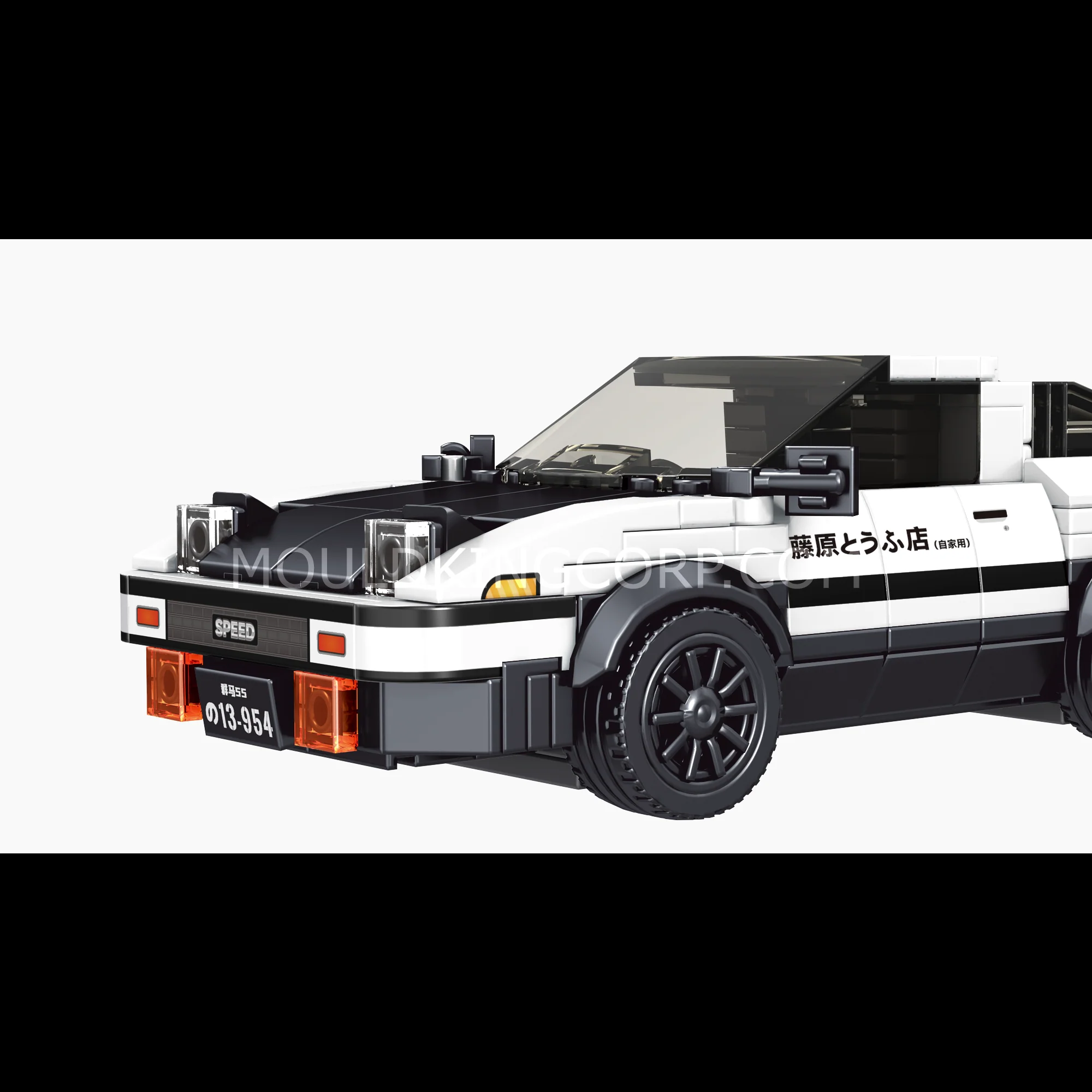 Mould King 27013S The AE86 Mini Sports Car Building Set | 427 Pcs - Image 4