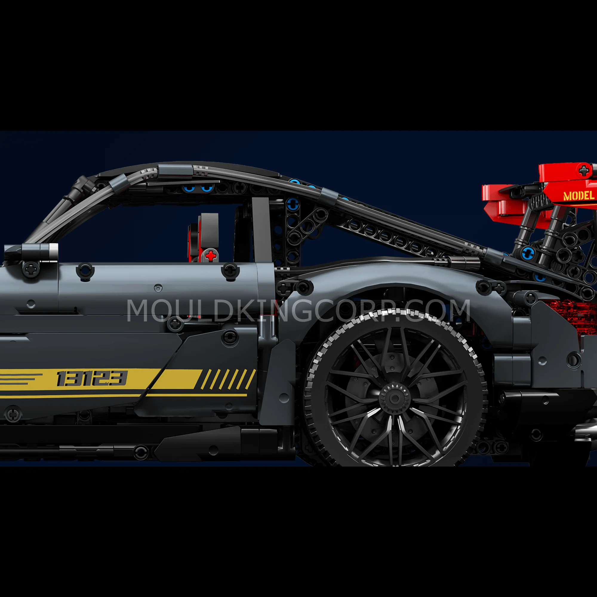 Mould King 13123 AMG GT Shadow Sports Car Remote Controlled Building Set | 2,872 PCS - Image 5