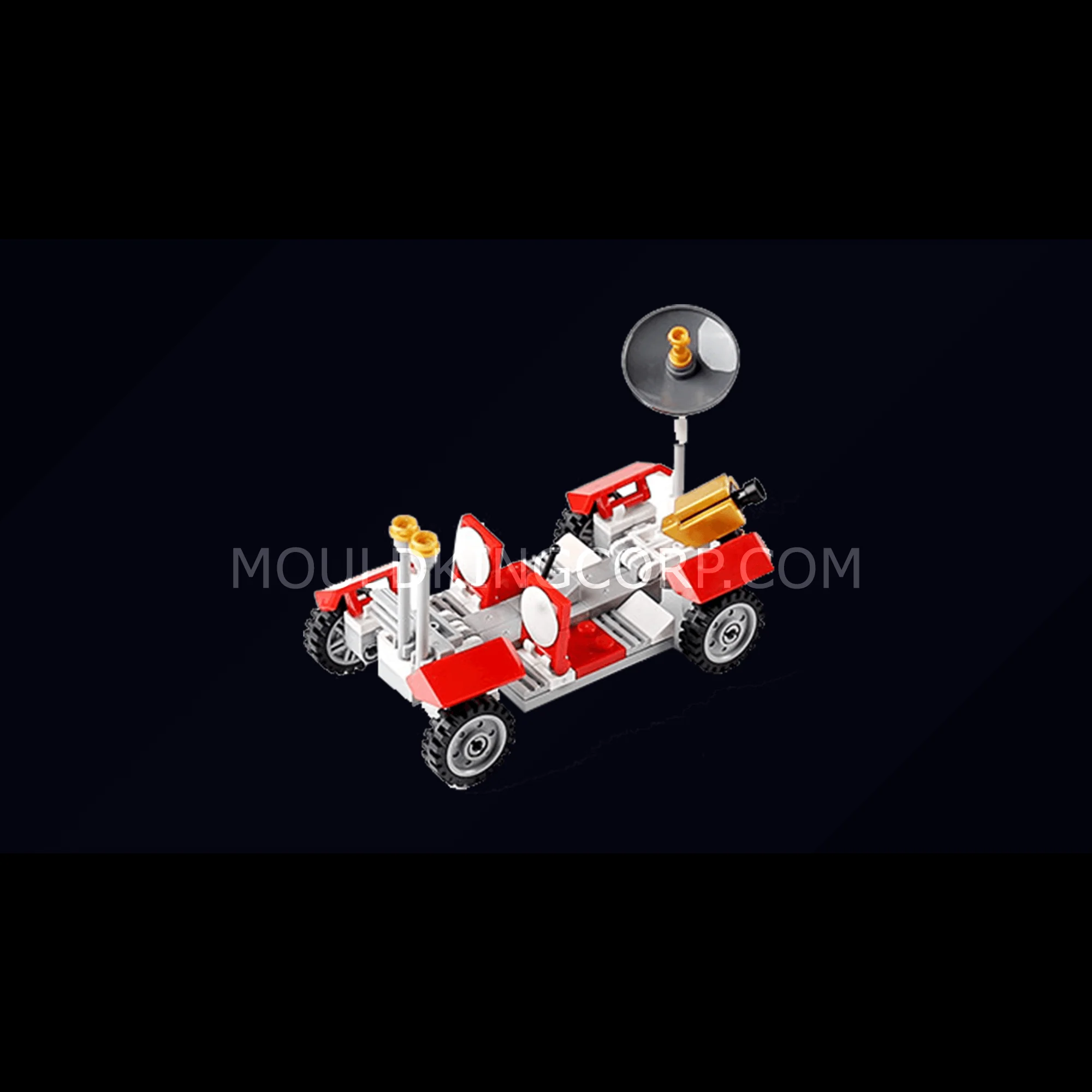 Mould King 21006 Apollo 11 Spacecraft Brick Building Set | 7,106 PCS - Image 4