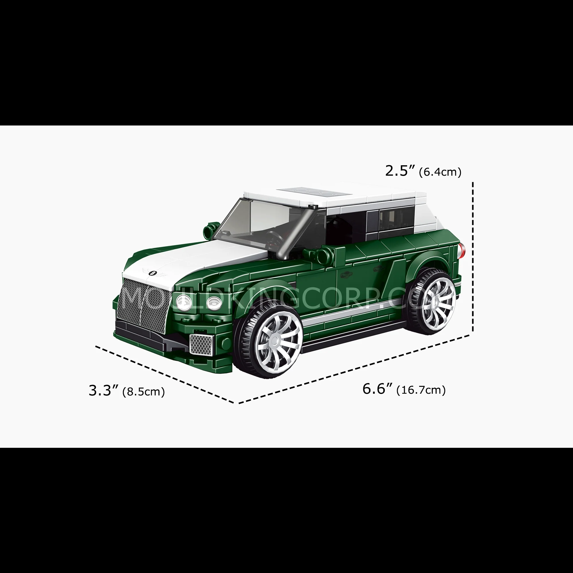 Mould King 27026 Bentayga Car Model Building Toy Set | 443 PCS - Image 6