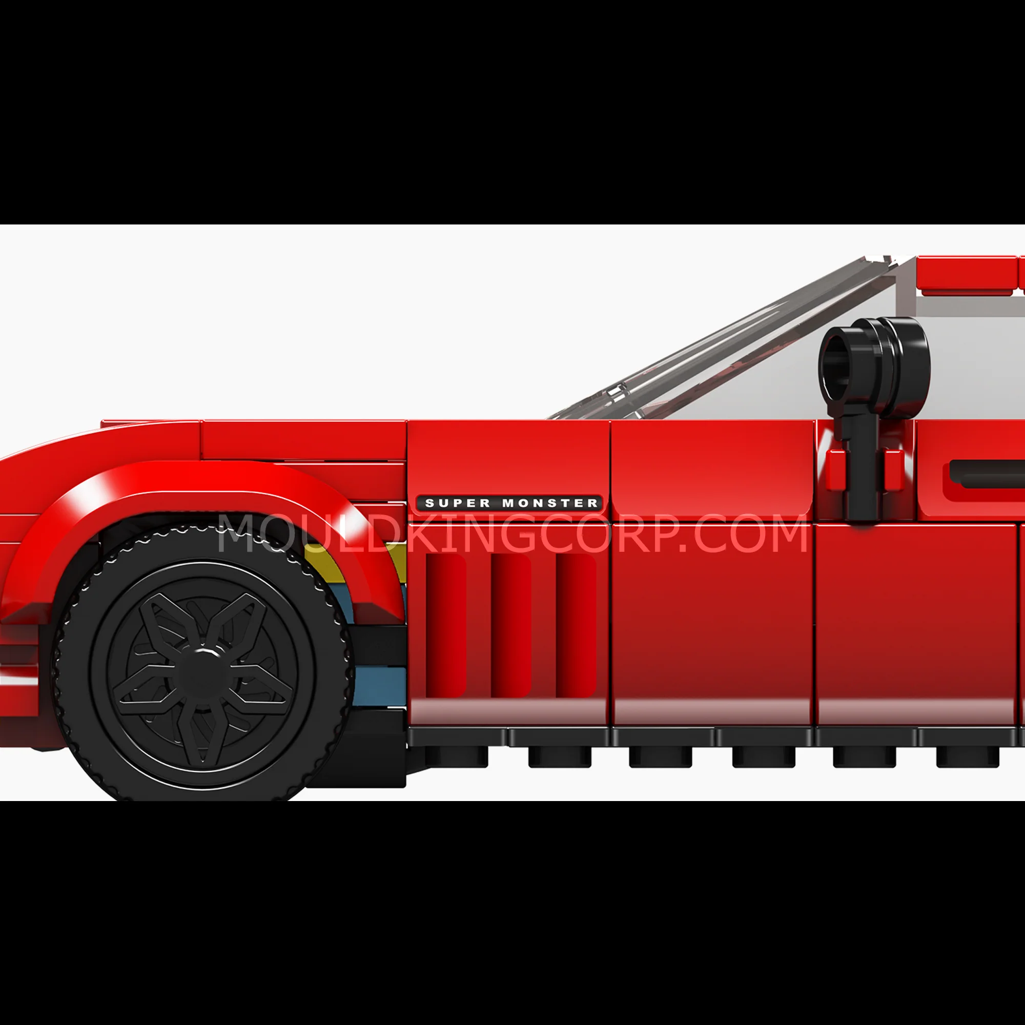 MOULD KING 27034S Corvette Sports Car Model Building Set | 371 Pcs - Image 3
