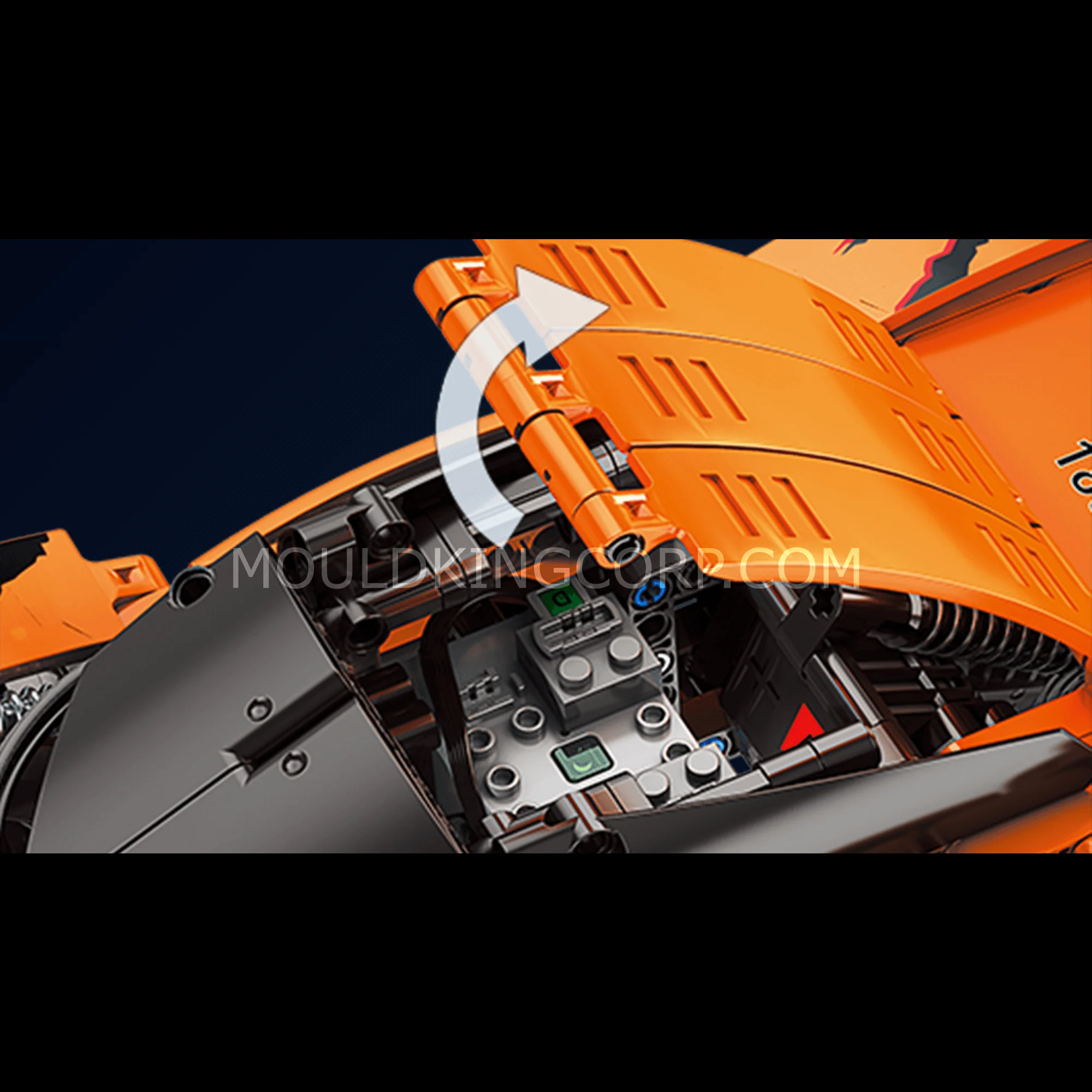 Mould King 18025 Giant Climbing Remote Controlled Buggy Building Set | 405 PCS - Image 2