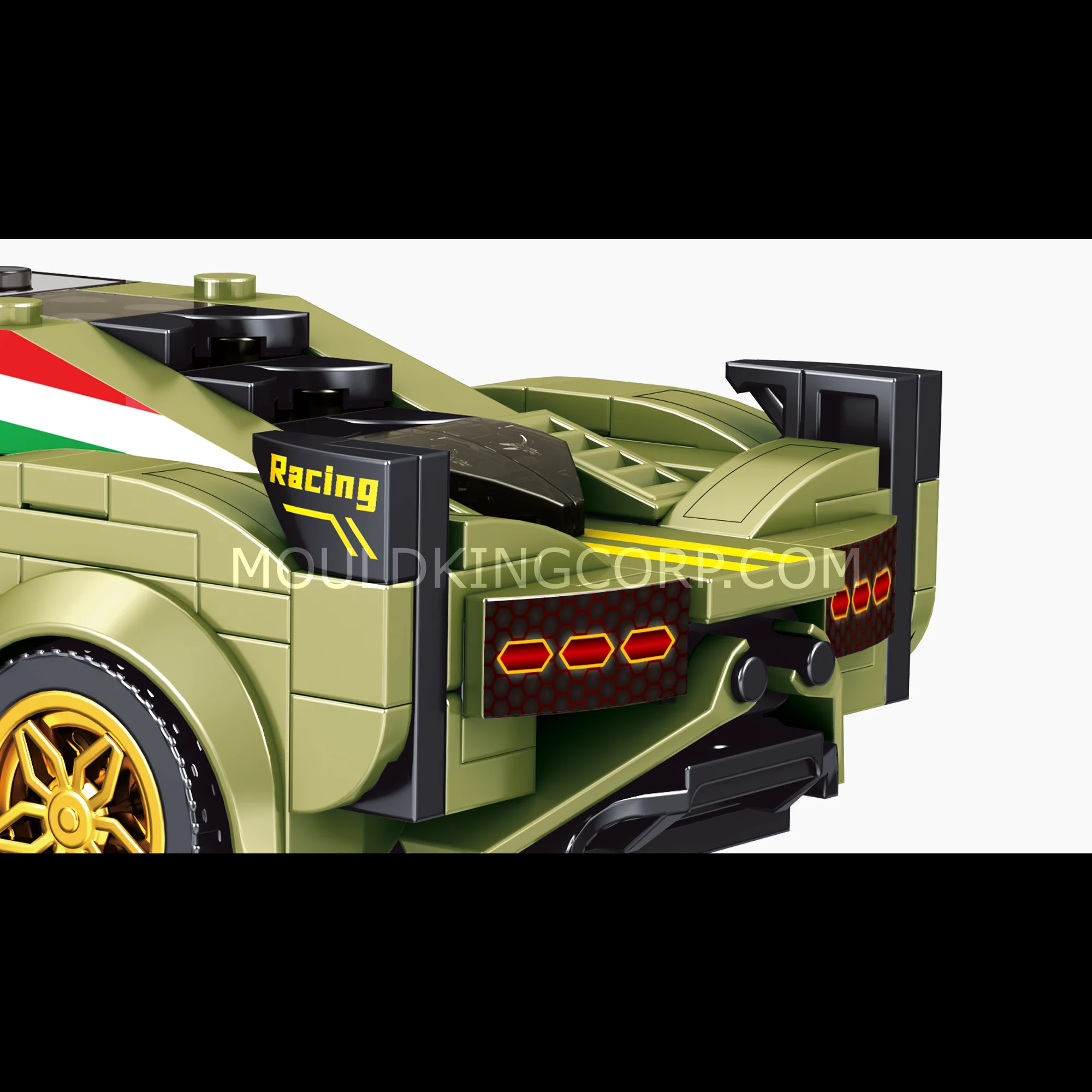 Mould King 27003 Italian Bull Sian Sports Car Model Buidling Set | 333 PCS - Image 5