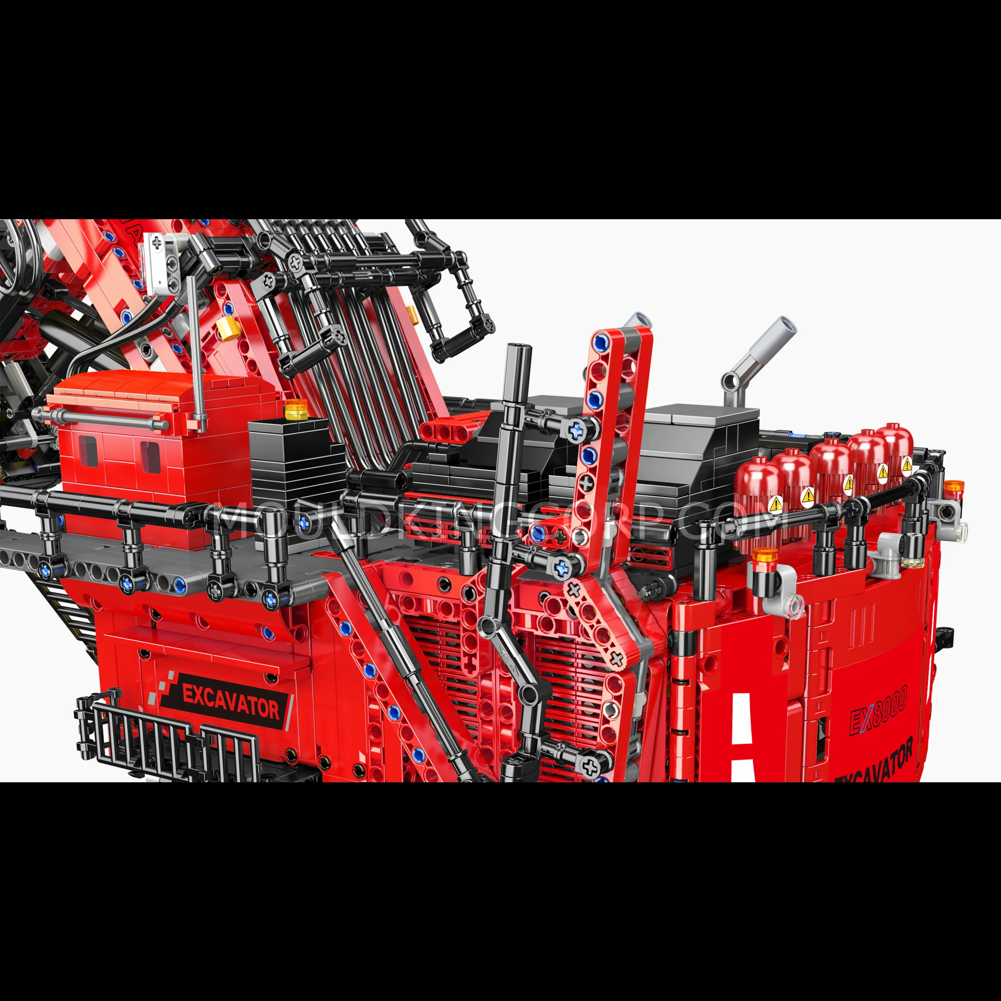 MOULD KING 17070 Liebherr R 9800 Mining Excavator Building Sets | 4,767 PCS - Image 9