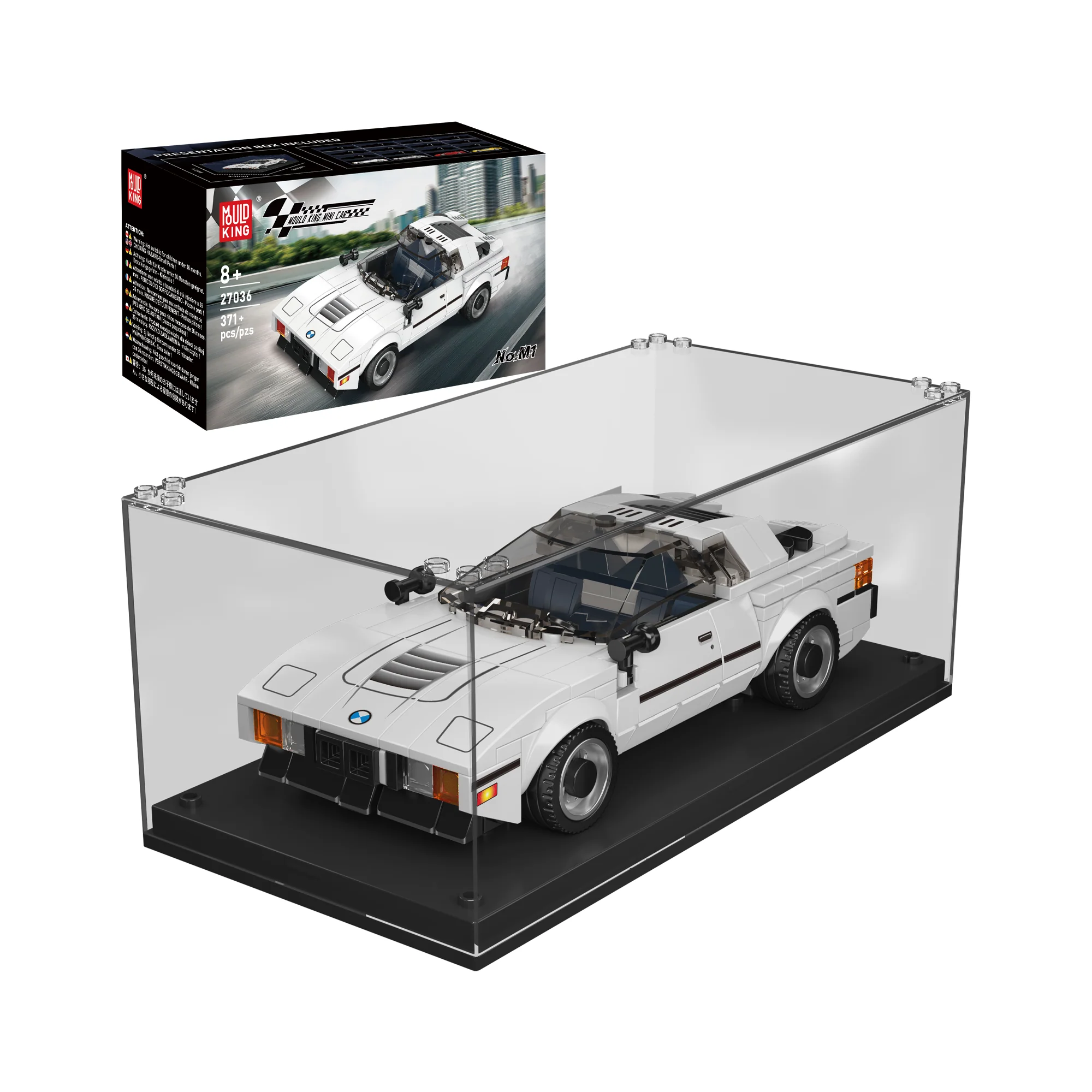 MOULD KING 27036 M1 Sports Car Model Building Set | 342 PCS