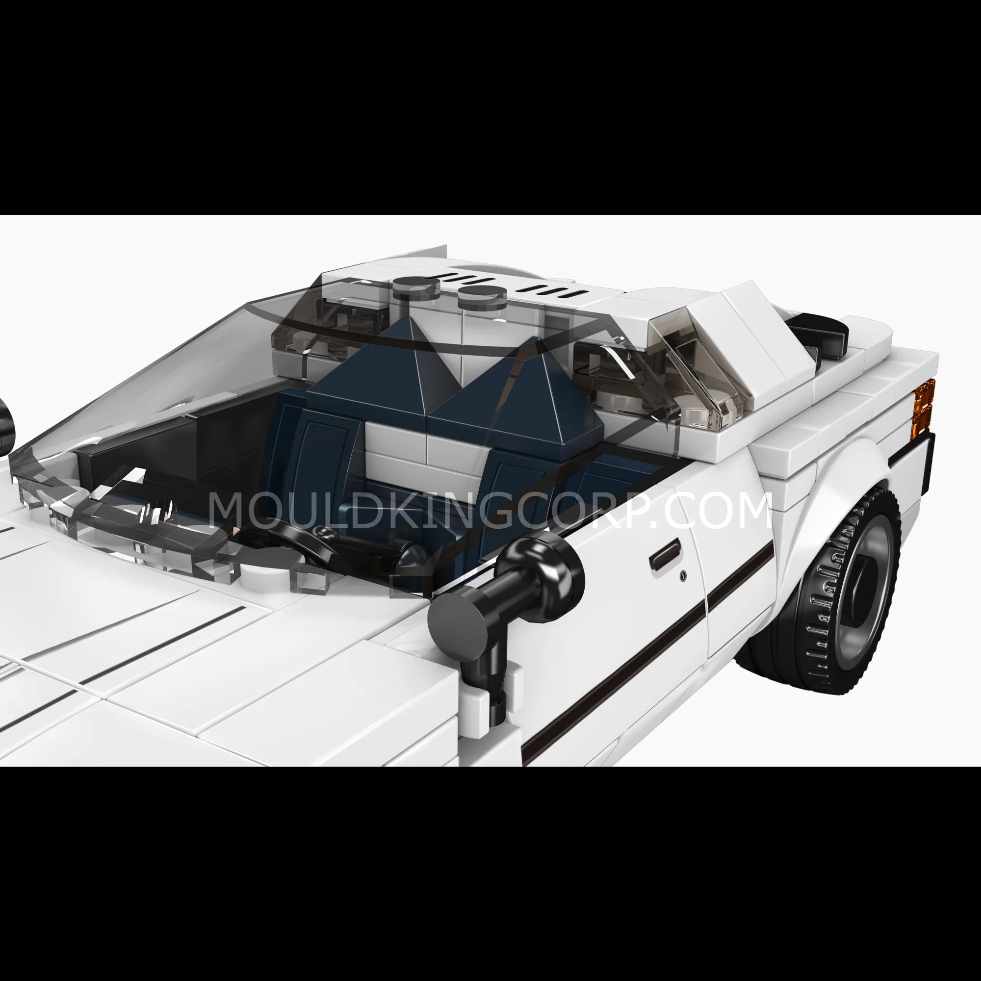 MOULD KING 27036 M1 Sports Car Model Building Set | 342 PCS - Image 4