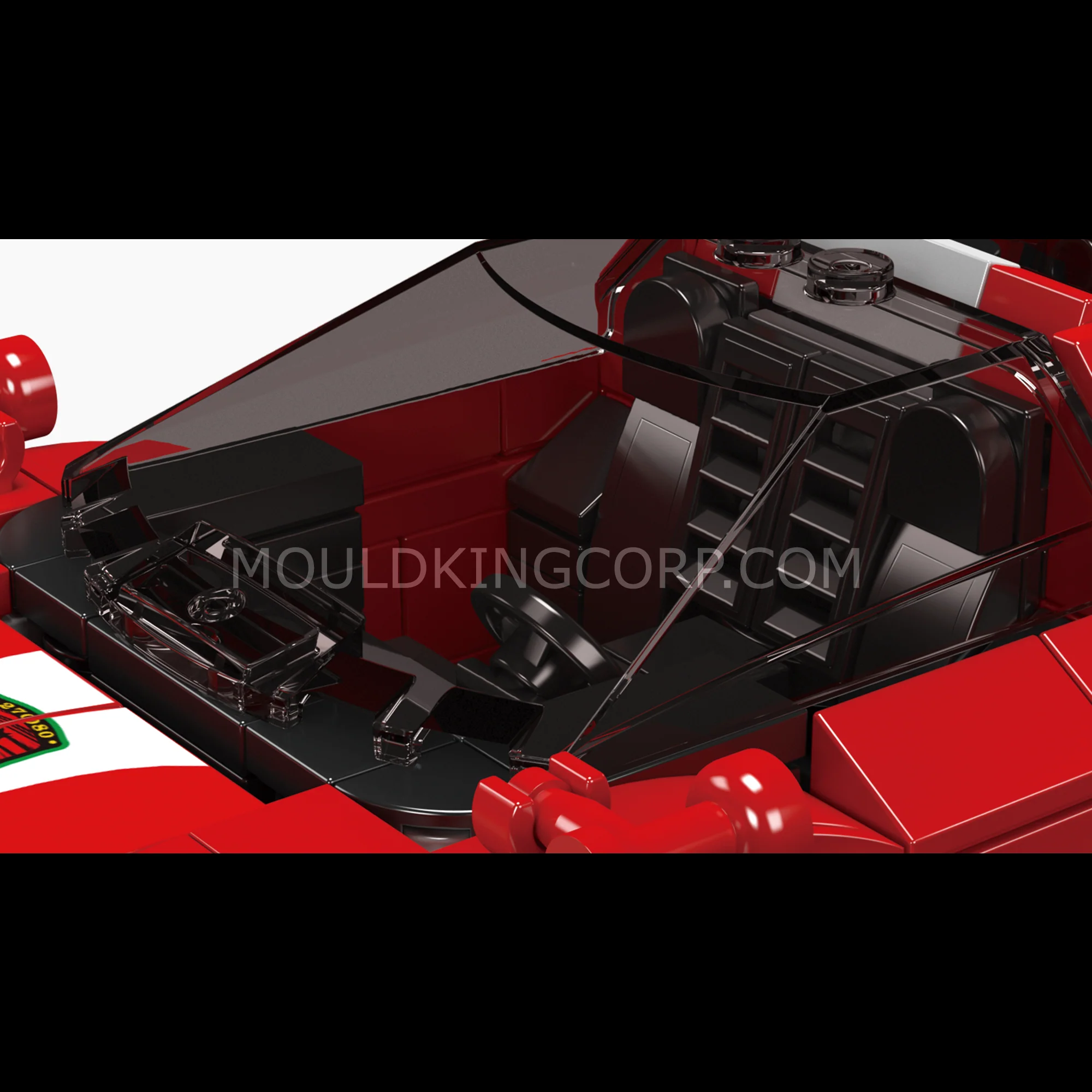 Mould King 27080 FXX Supercar Model Building Set | 433 Pieces - Image 3