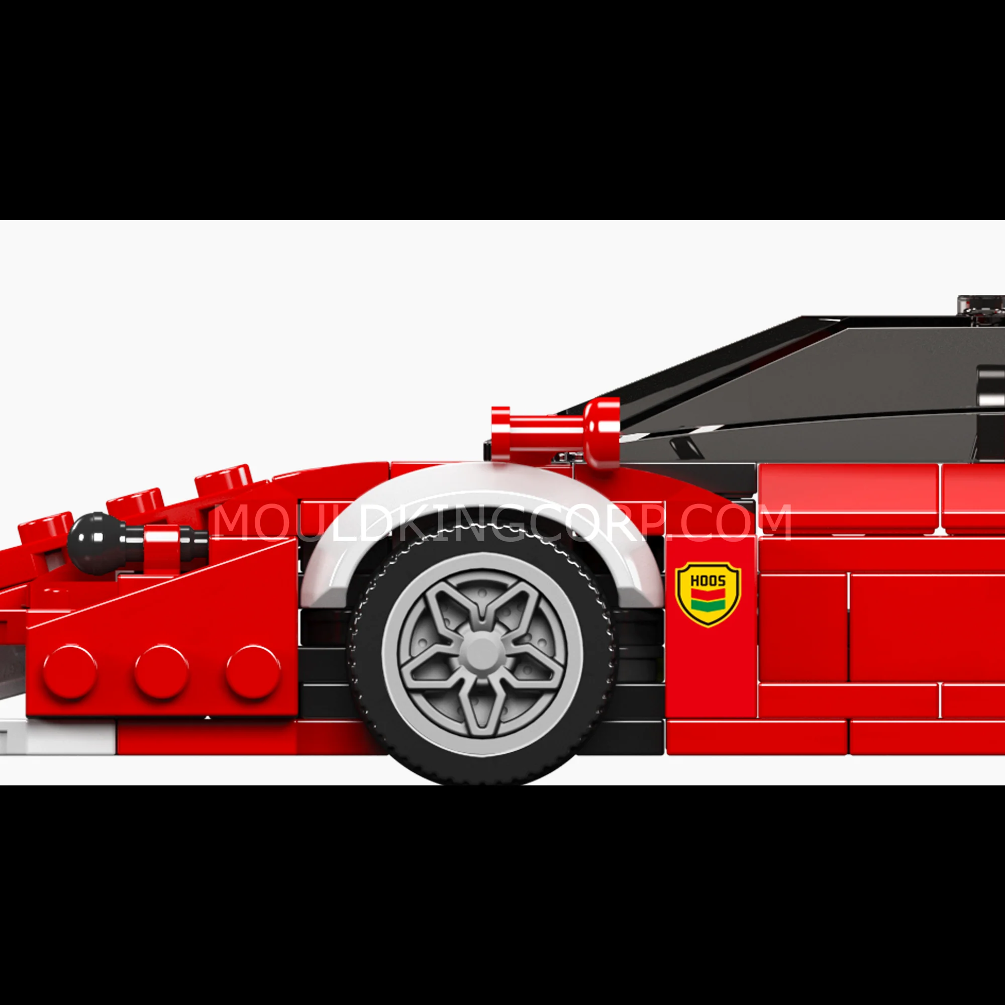 Mould King 27080 FXX Supercar Model Building Set | 433 Pieces - Image 4