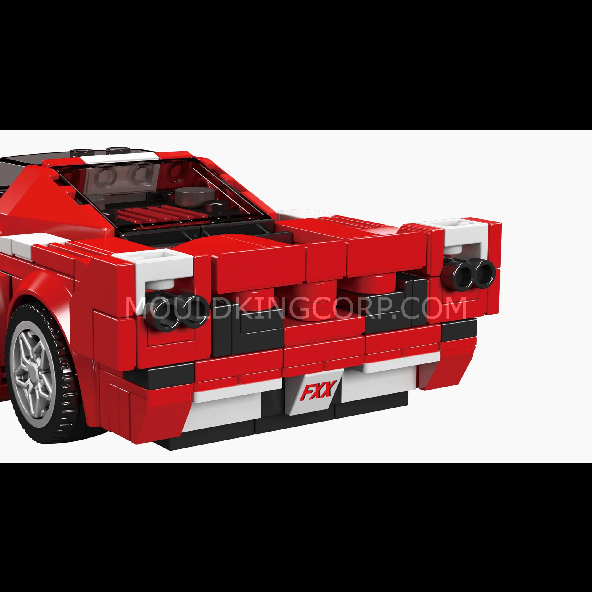 Mould King 27080 FXX Supercar Model Building Set | 433 Pieces - Image 5