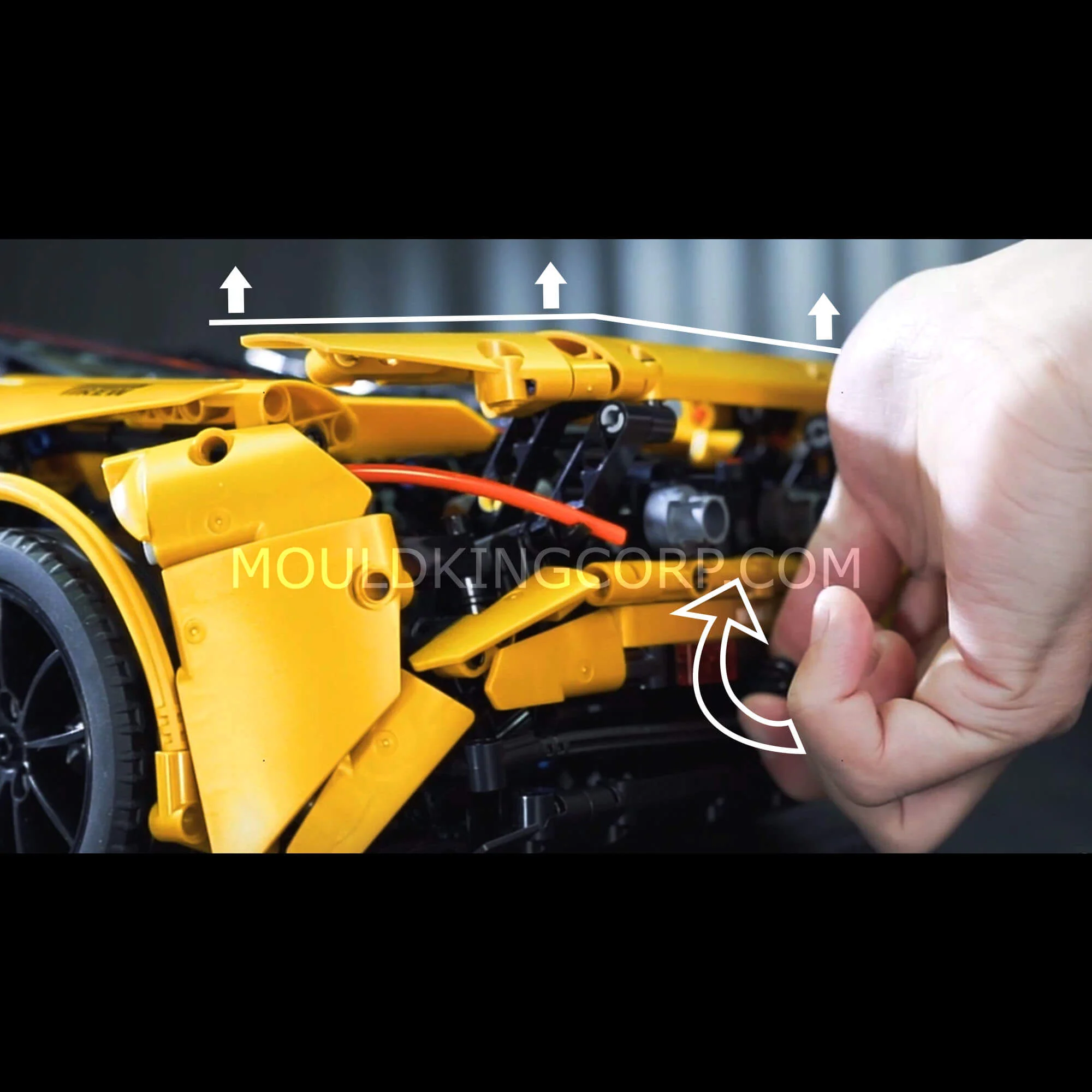 Mould King 13145S 720S Spider Sports Car Remote Controlled Building Set | 3,149 PCS - Image 4