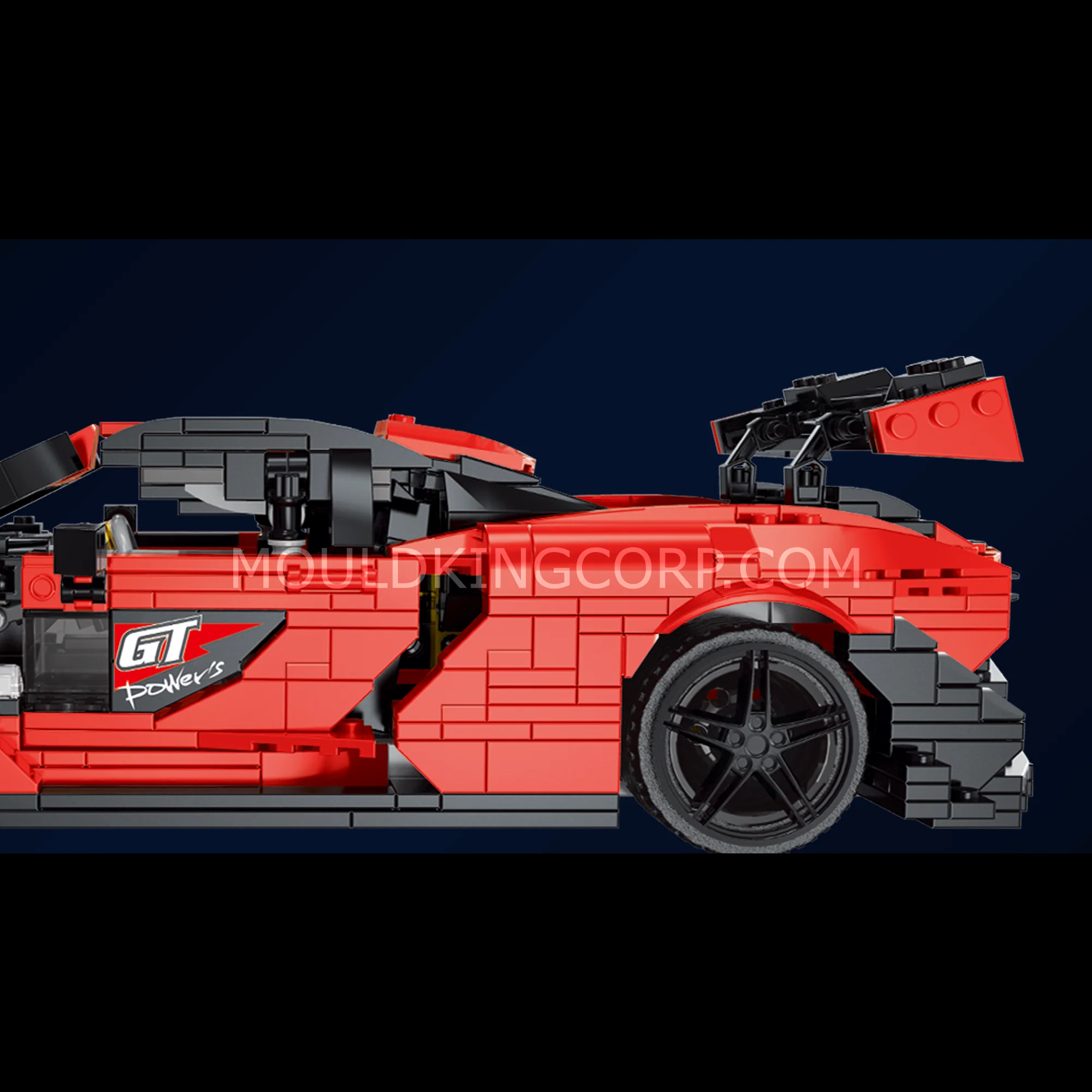 MOULD KING 10007 Creative Senna GTR Sports Car Building Set | 1,182 PCS - Image 5