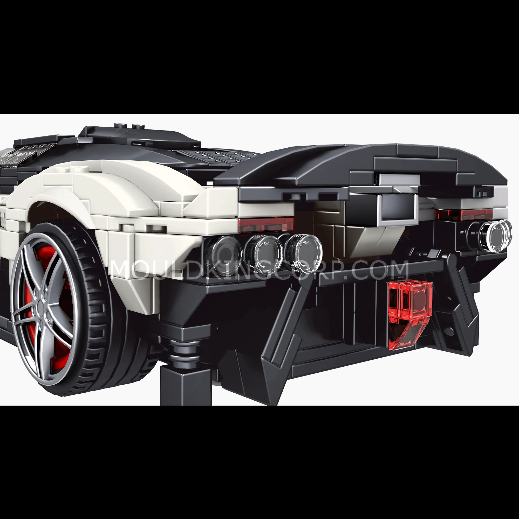 MOULD KING 10016 AS-Valkyrie Racing Car Model Building Set | 1,136 PCS - Image 4