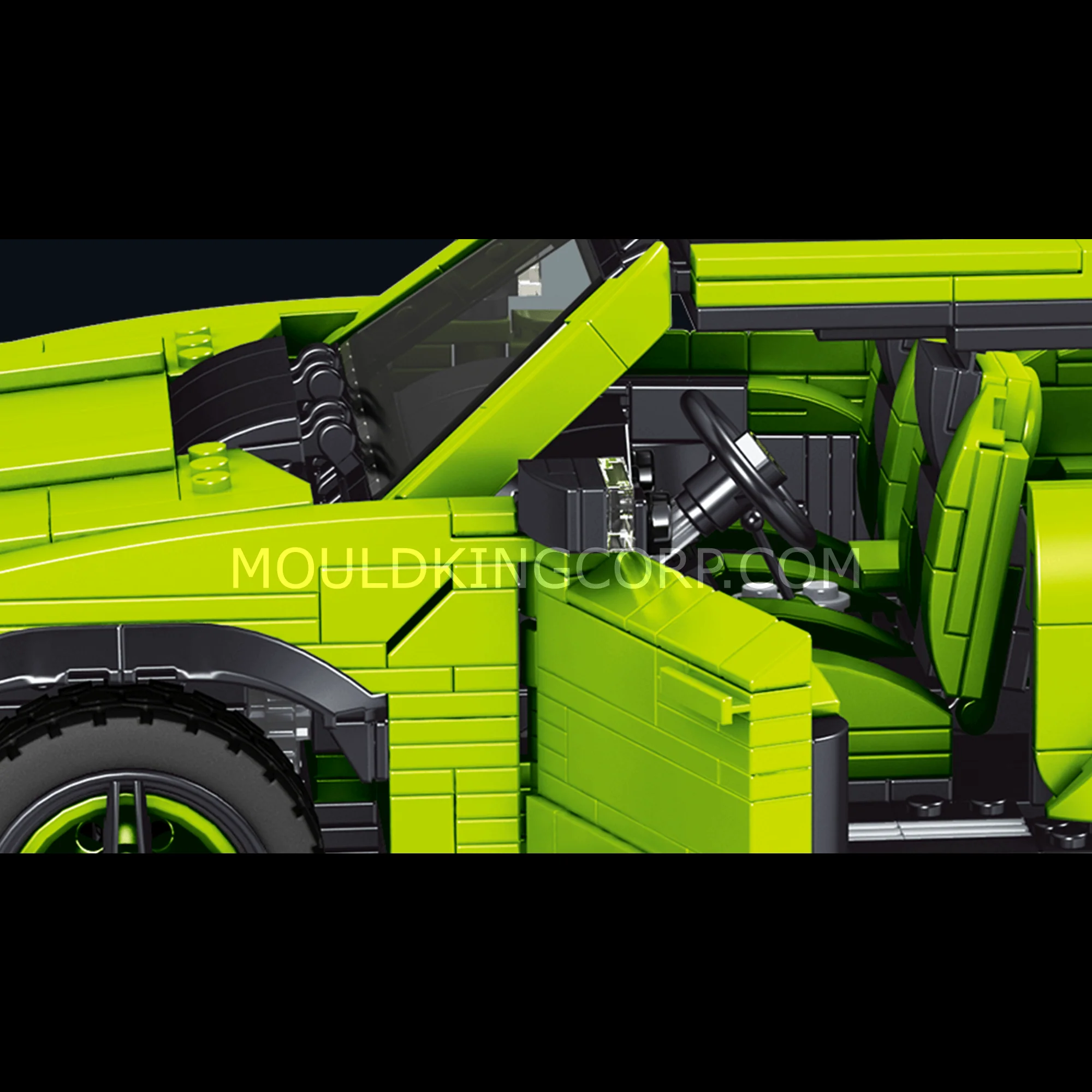 Mould King 10019 Italian Bull Urus Model Car Building Set | 1,538 PCS - Image 3