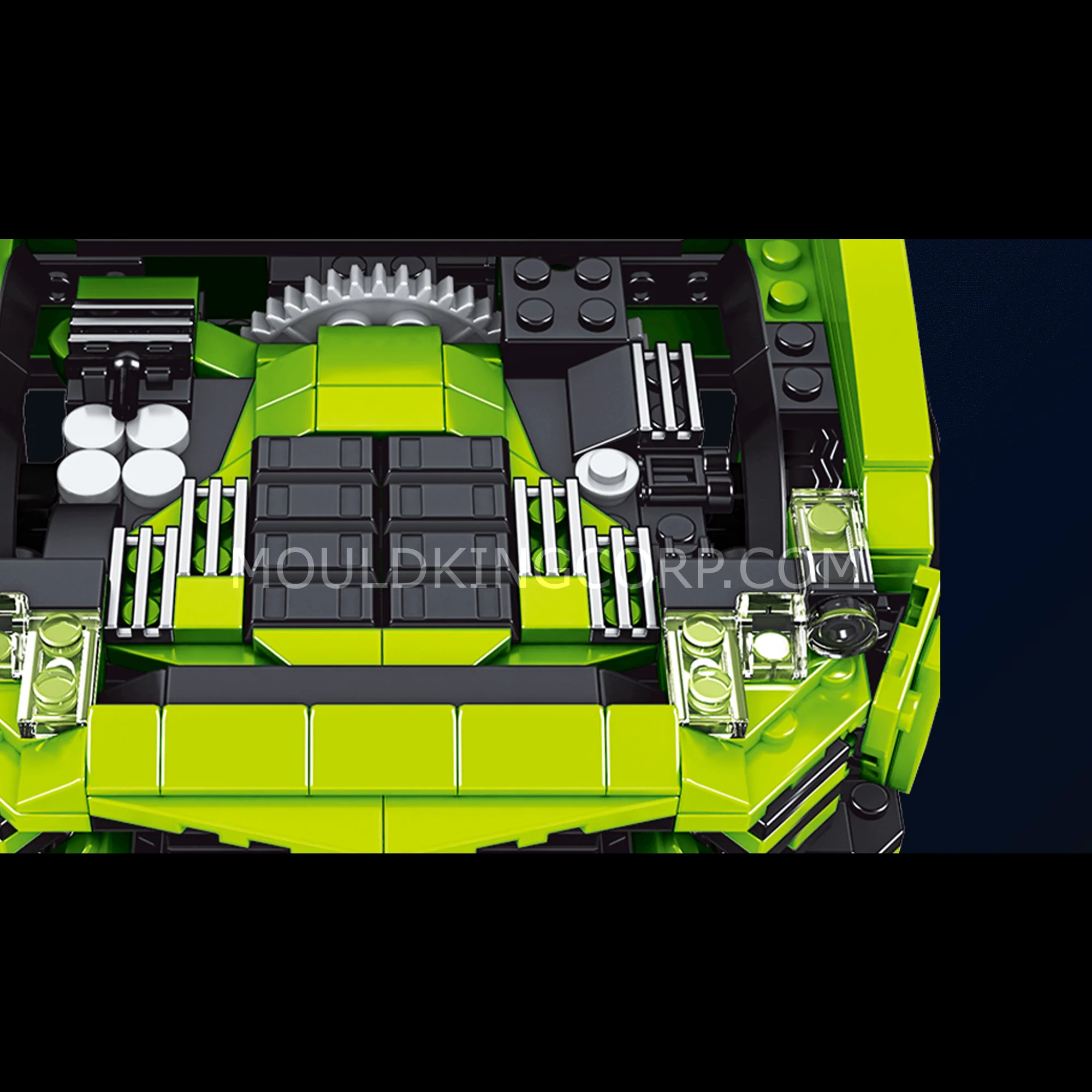 Mould King 10019 Italian Bull Urus Model Car Building Set | 1,538 PCS - Image 5