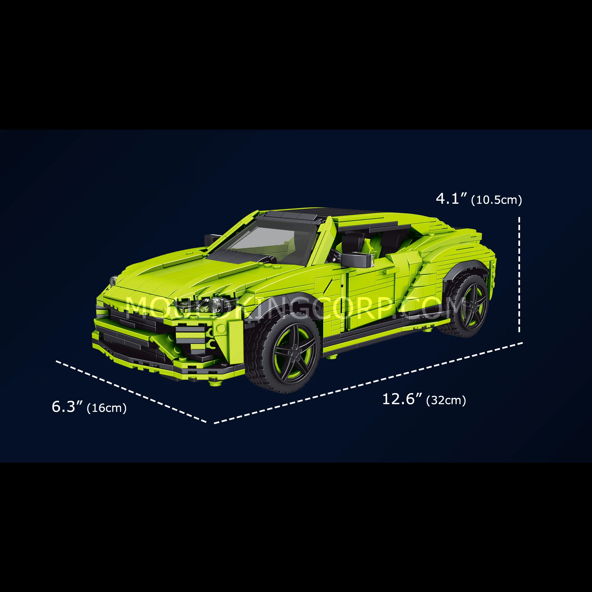 Mould King 10019 Italian Bull Urus Model Car Building Set | 1,538 PCS - Image 6