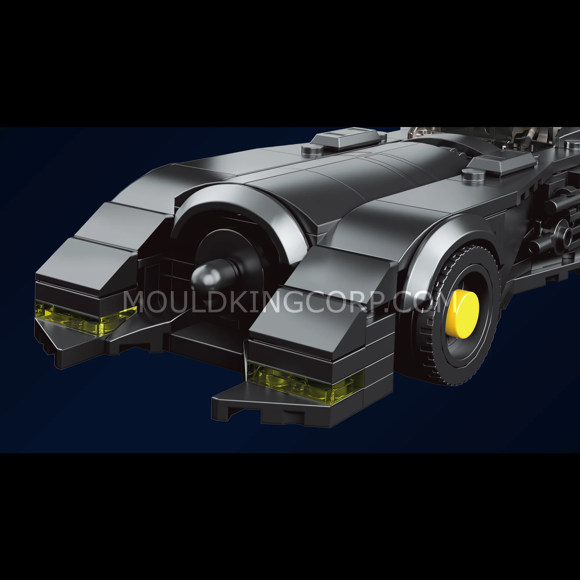 Mould King 10020 Dark Knight Edition Automobile Building Kit | 407 PCS - Image 5